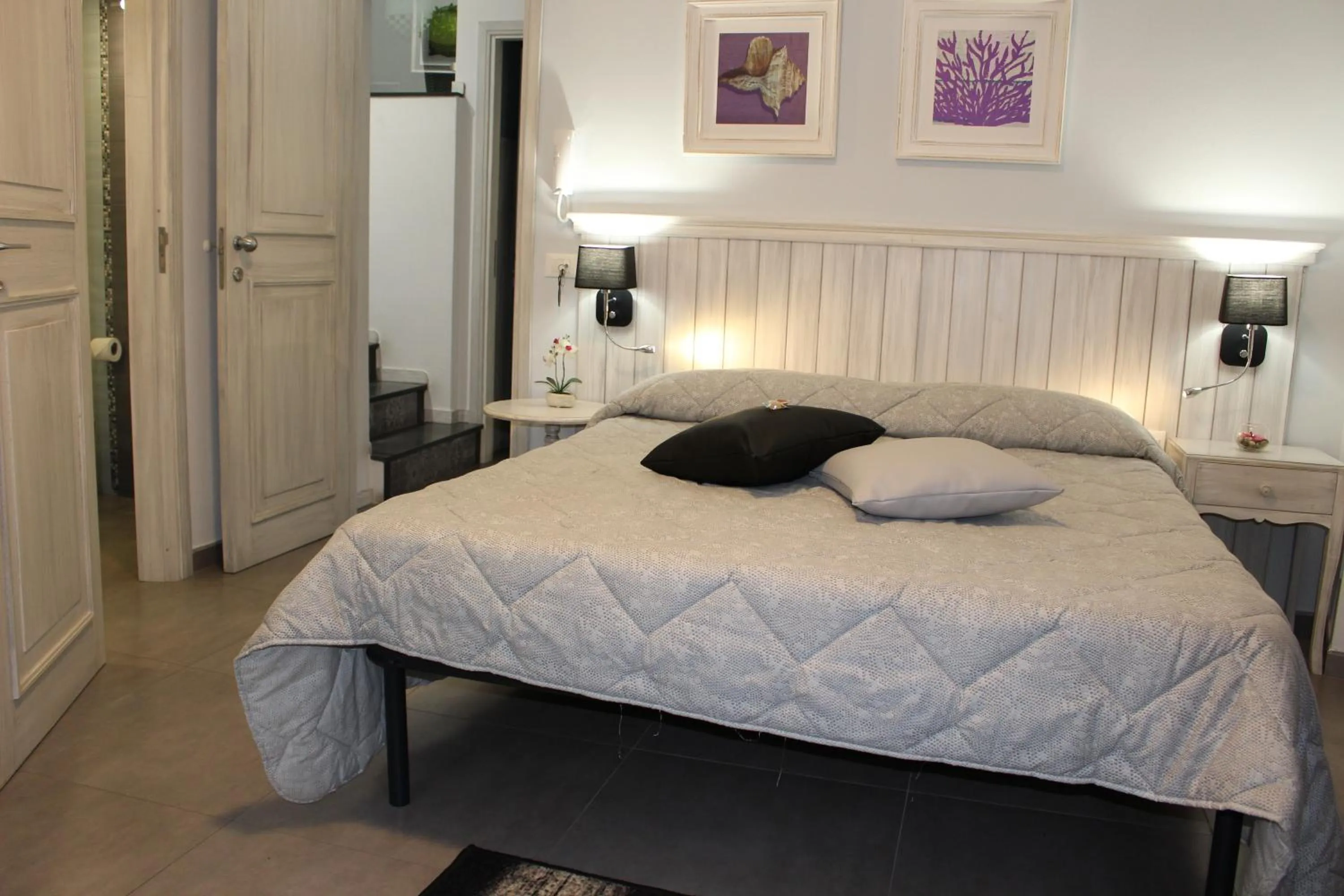 Bedroom, Bed in Bed & Breakfasts Conte Perollo