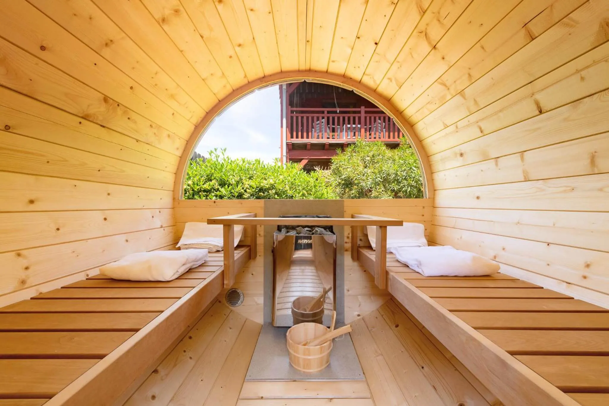 Sauna in Hotel de La Plage