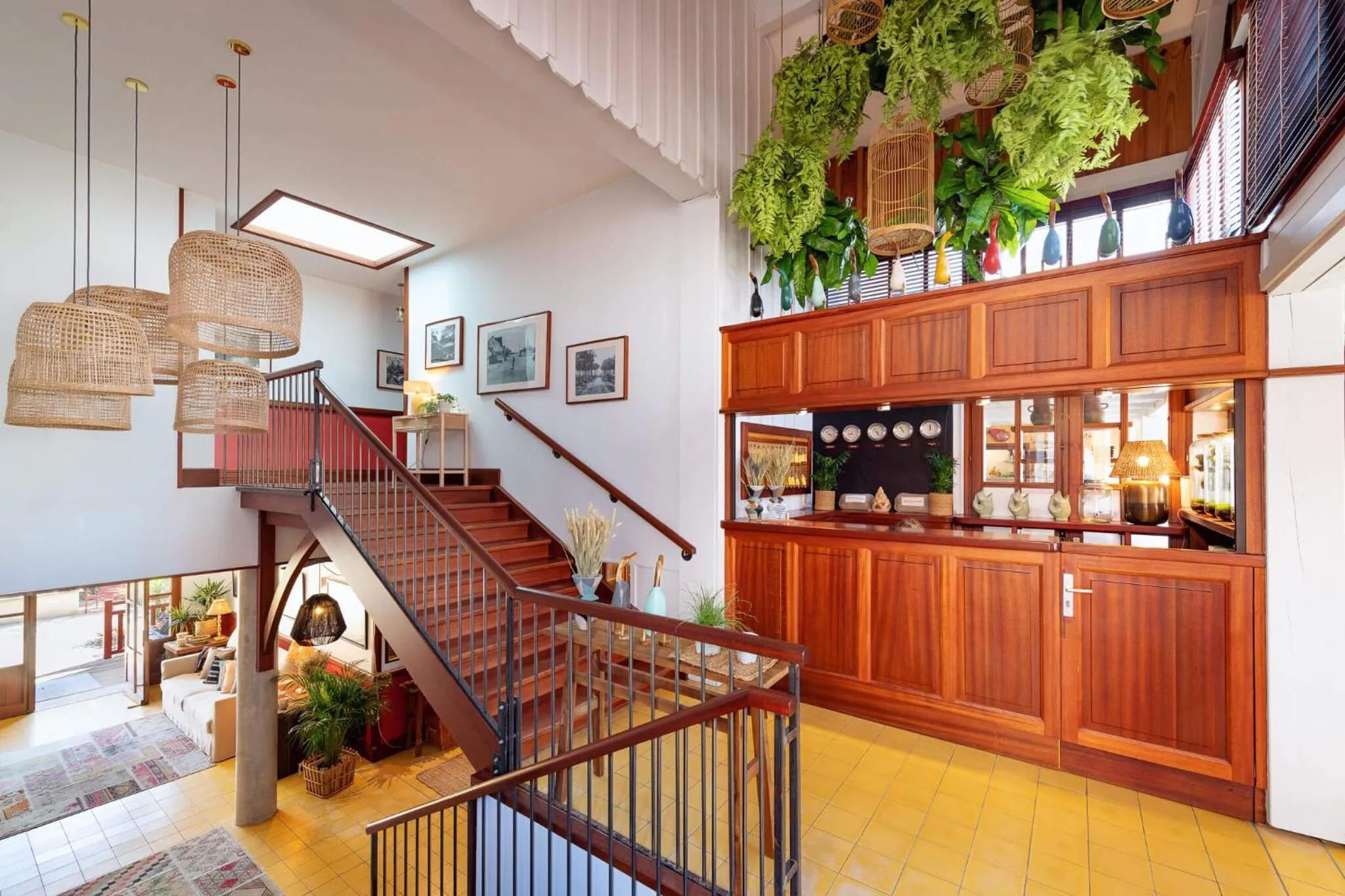 Lobby or reception in Hotel de La Plage