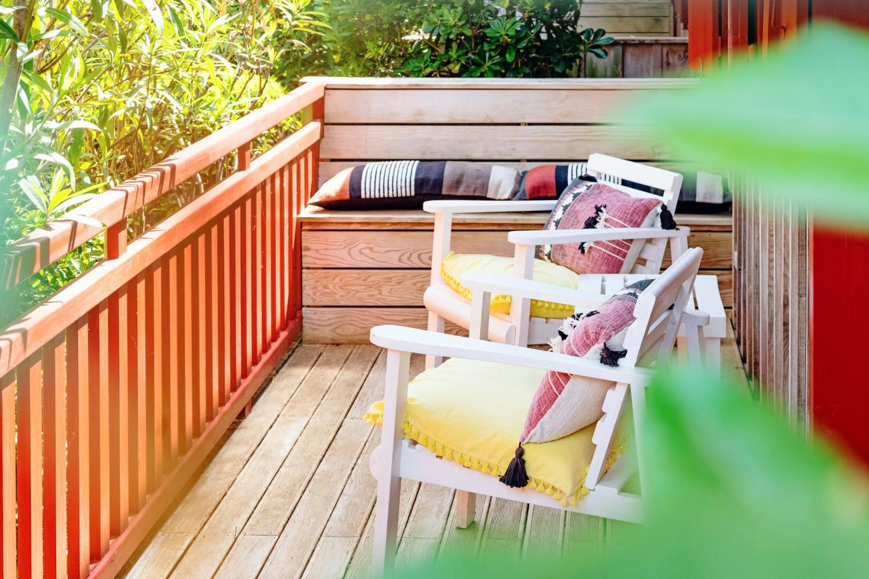 Balcony/Terrace in Hotel de La Plage