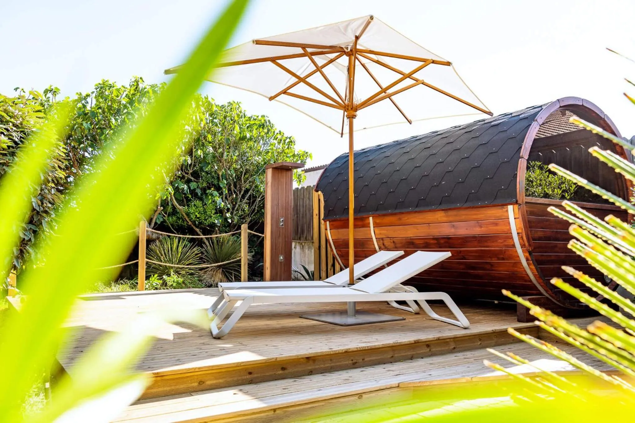 Patio in Hotel de La Plage