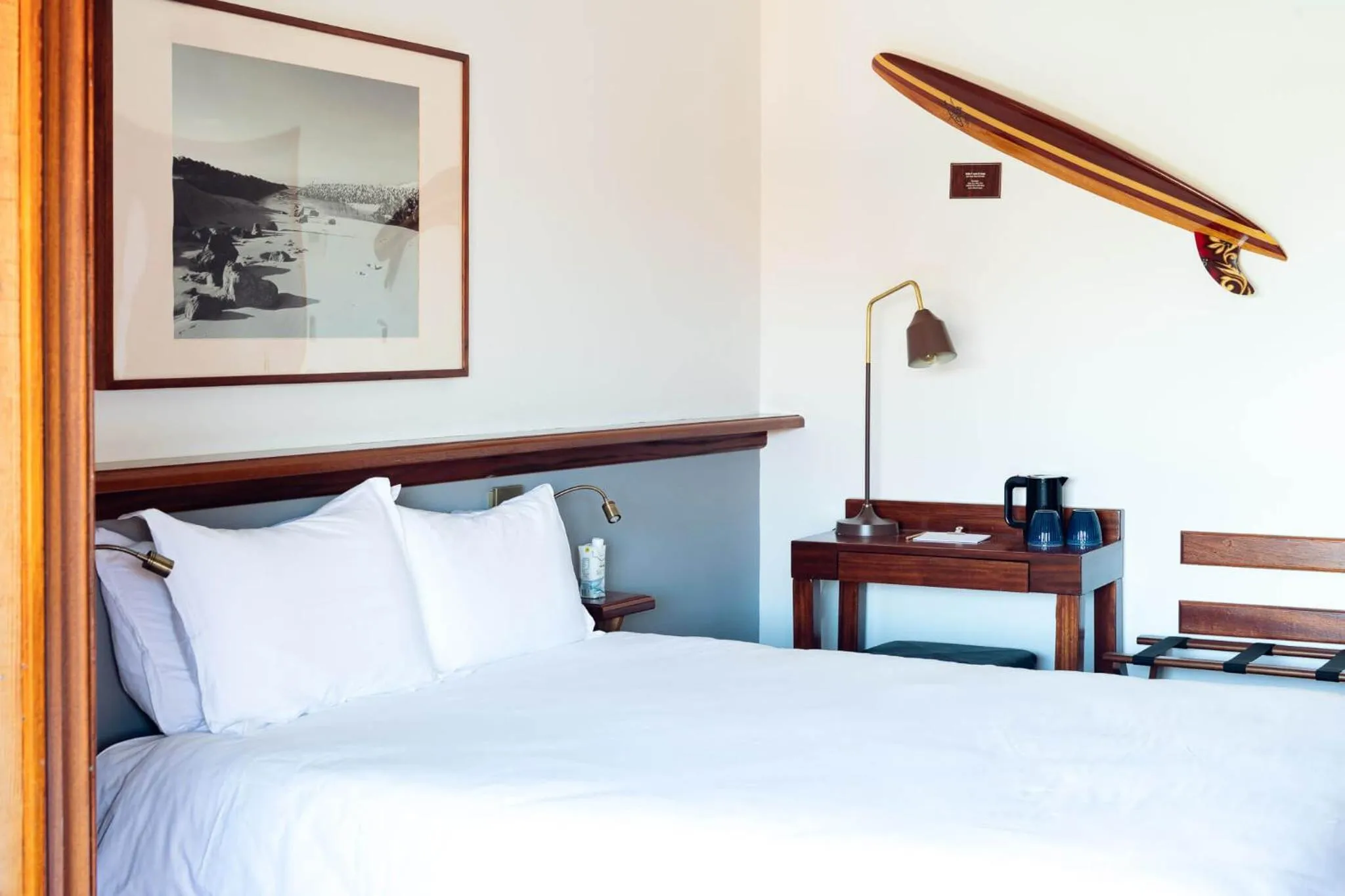 Bed in Hotel de La Plage