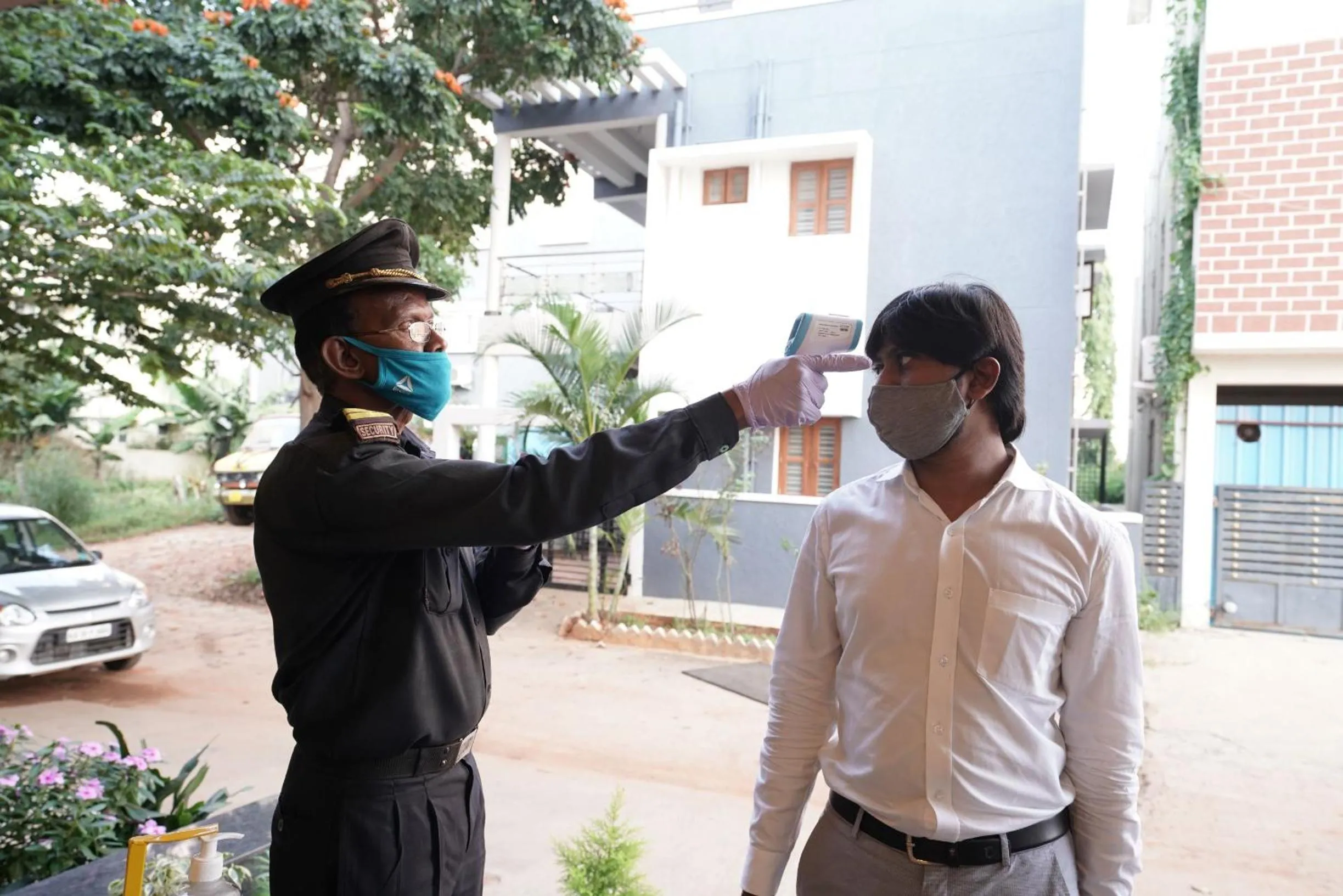 Lobby or reception in Silicon Inn Hotel Bangalore Airport