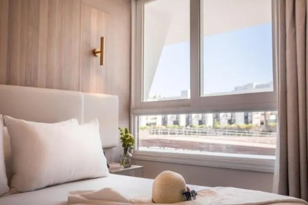 View (from property/room), Bed in Astral Palma Hotel