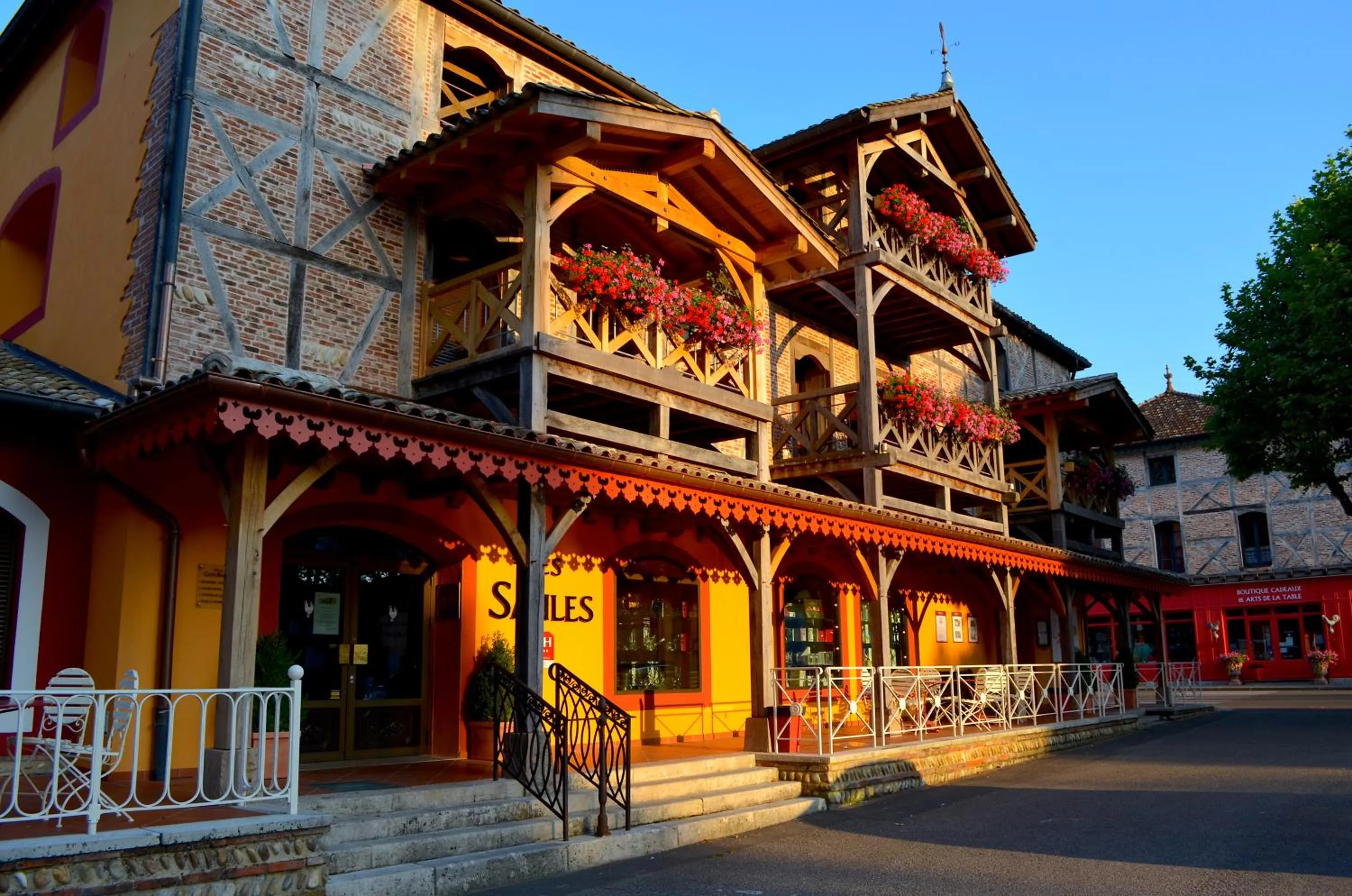 Property building in Les Saules Parc & Spa - Teritoria