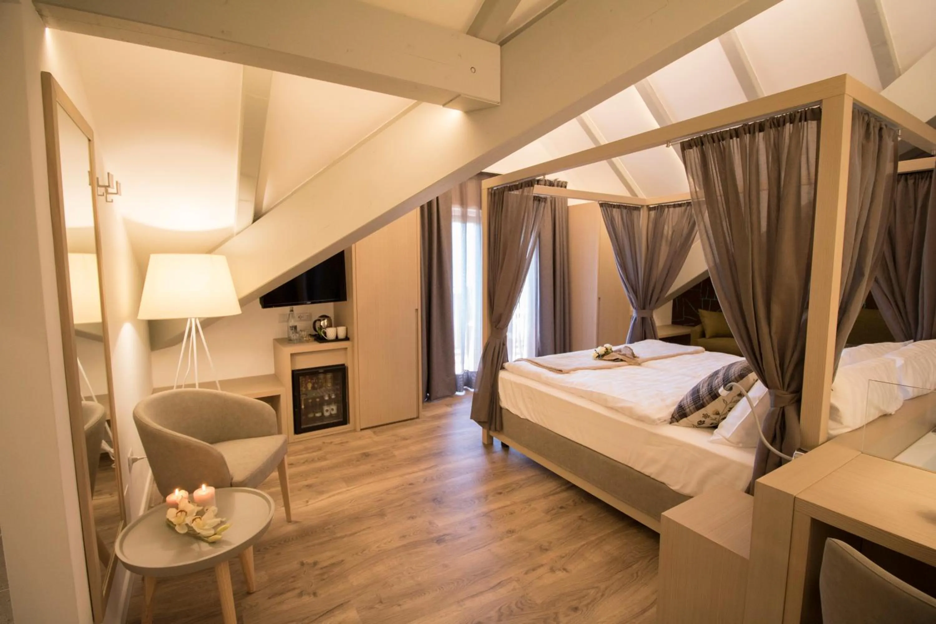 Bed in Hotel Florida