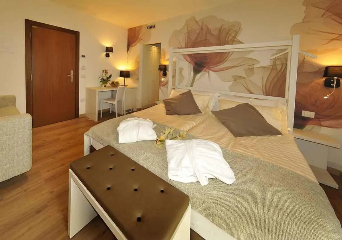 Bed in Hotel Florida