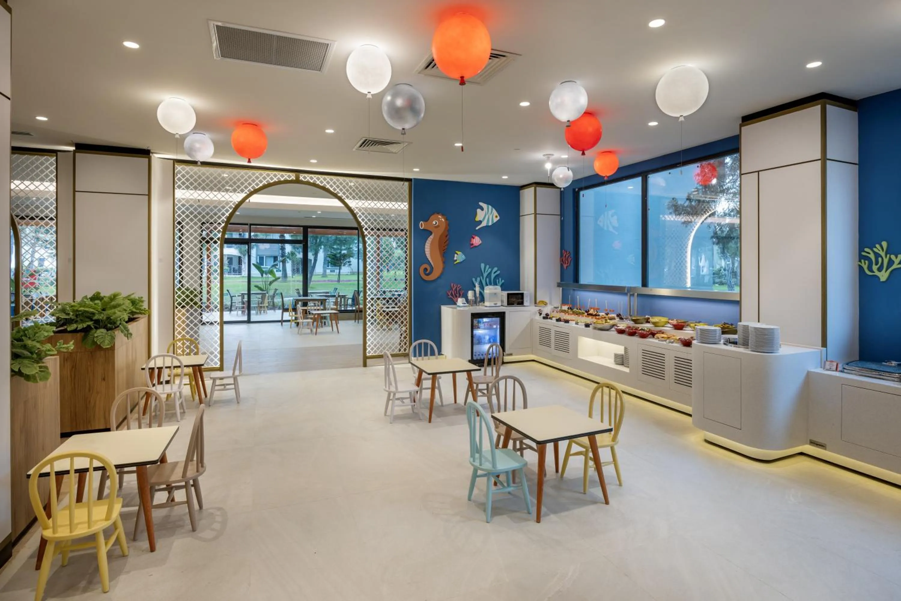 Restaurant/places to eat in Marvida Family Eco - Ultra All Inclusive & Kids Concept