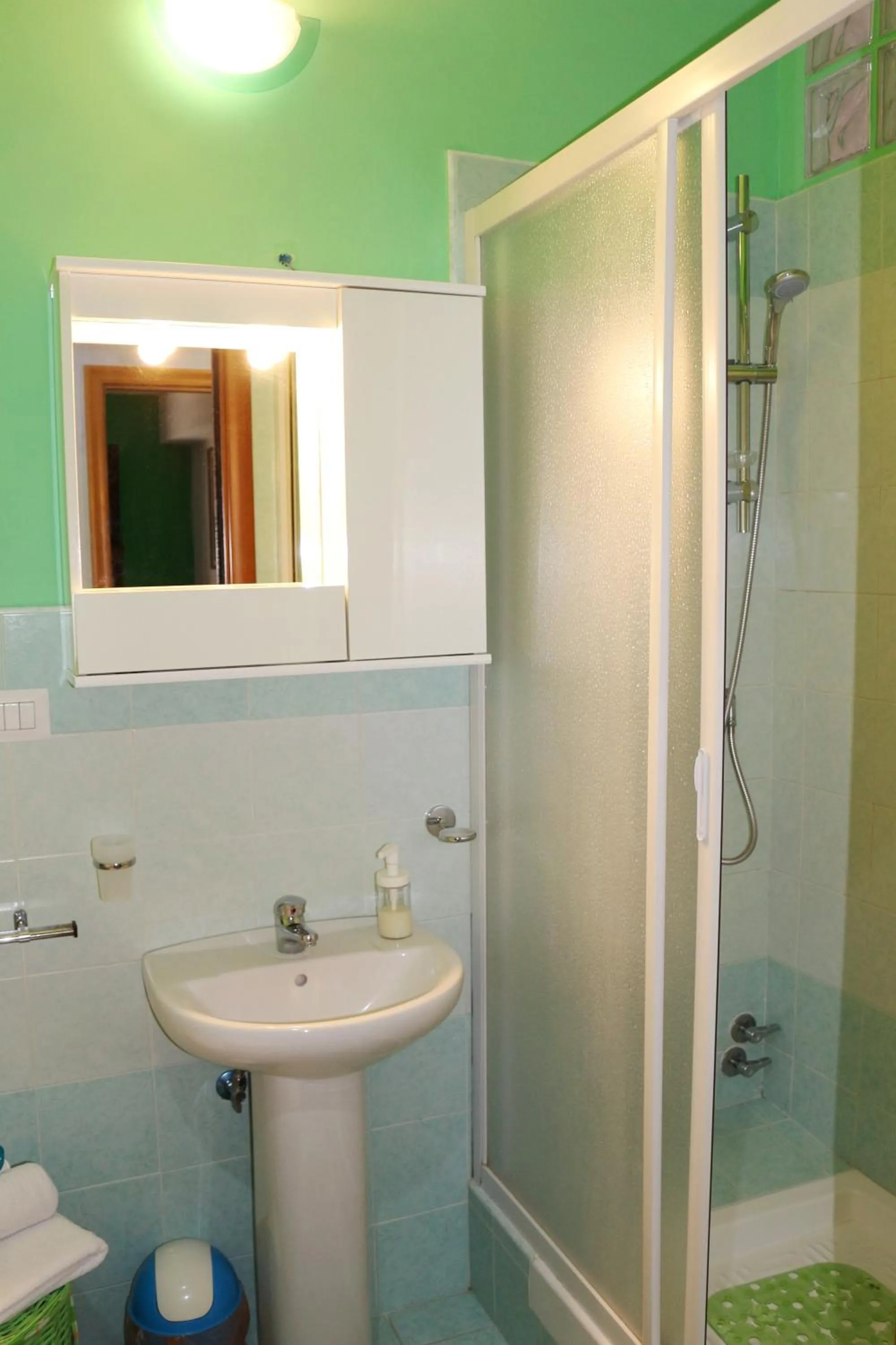 Shower in b&b La Murina