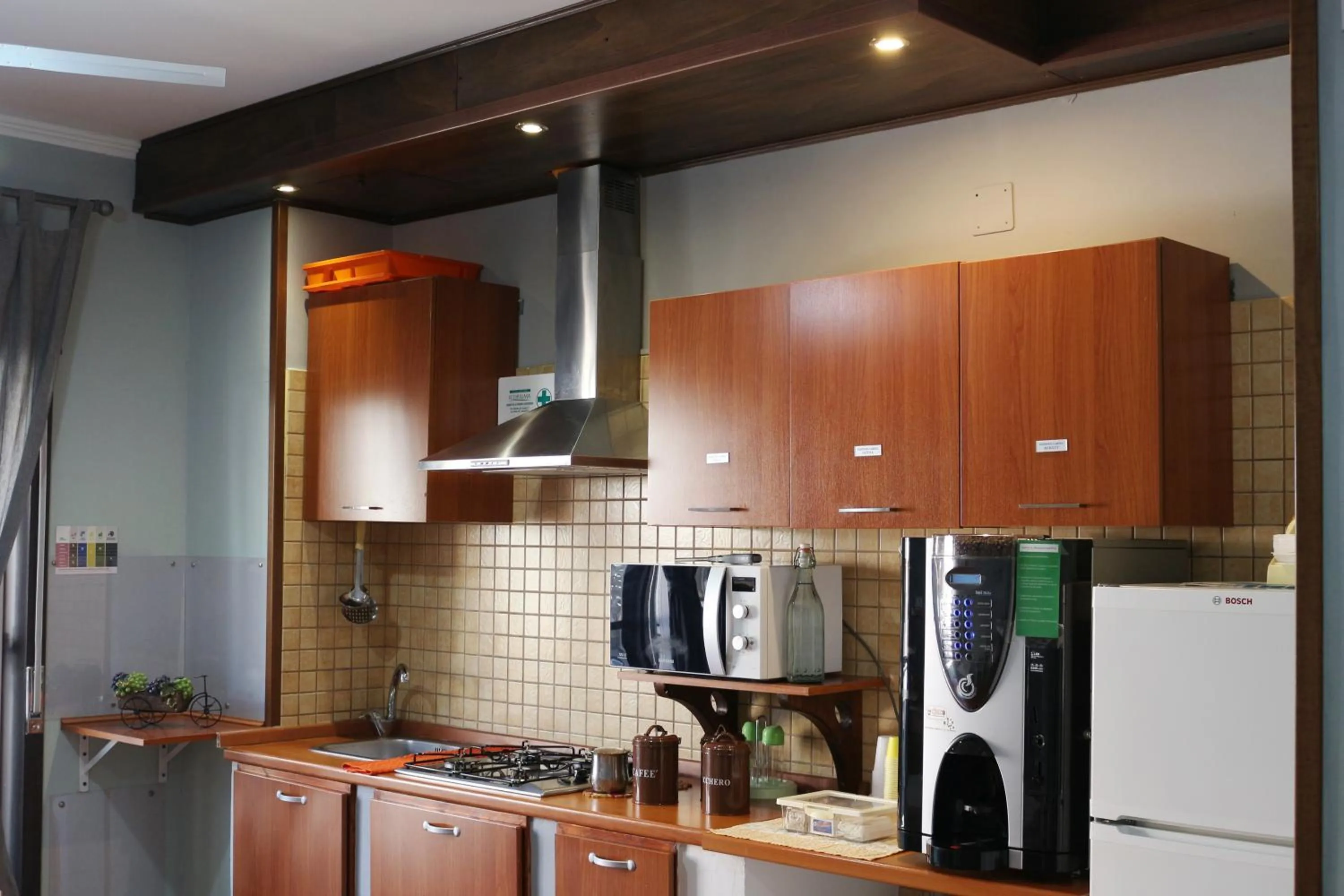 Kitchen or kitchenette in b&b La Murina