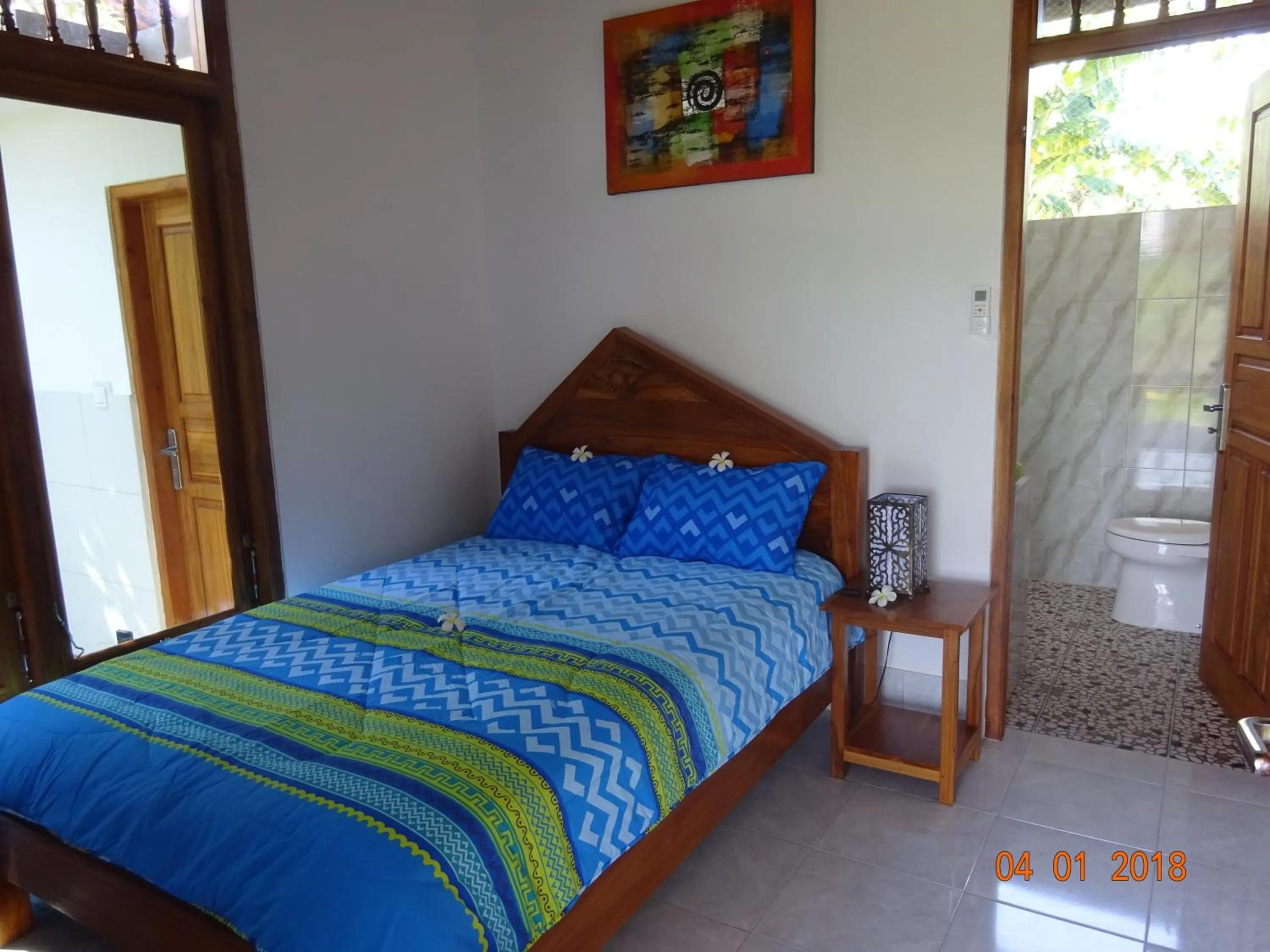 Bed in Murnis Bungalow