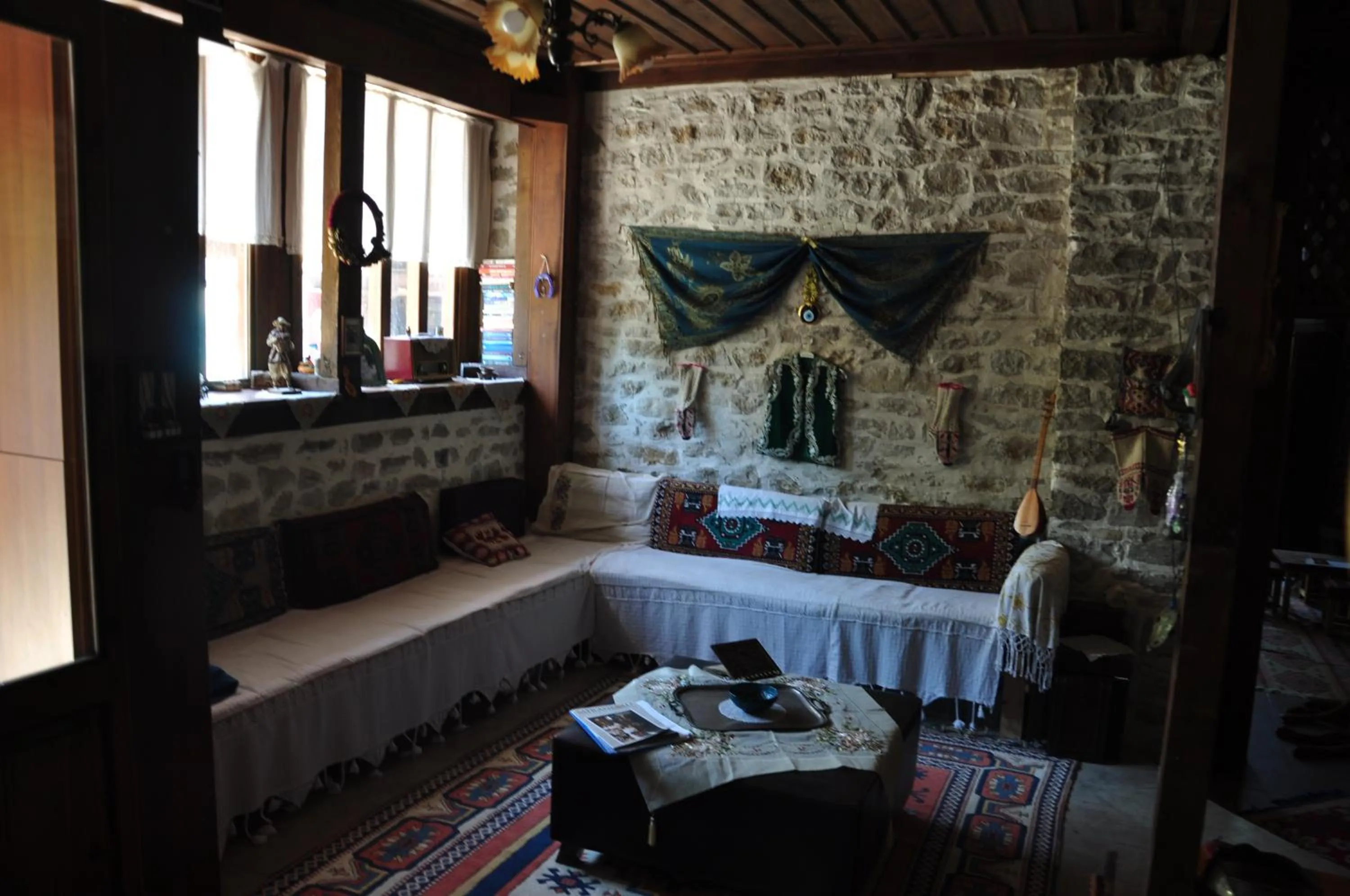 Lobby or reception, Bed in Nimet Hanım Konağı