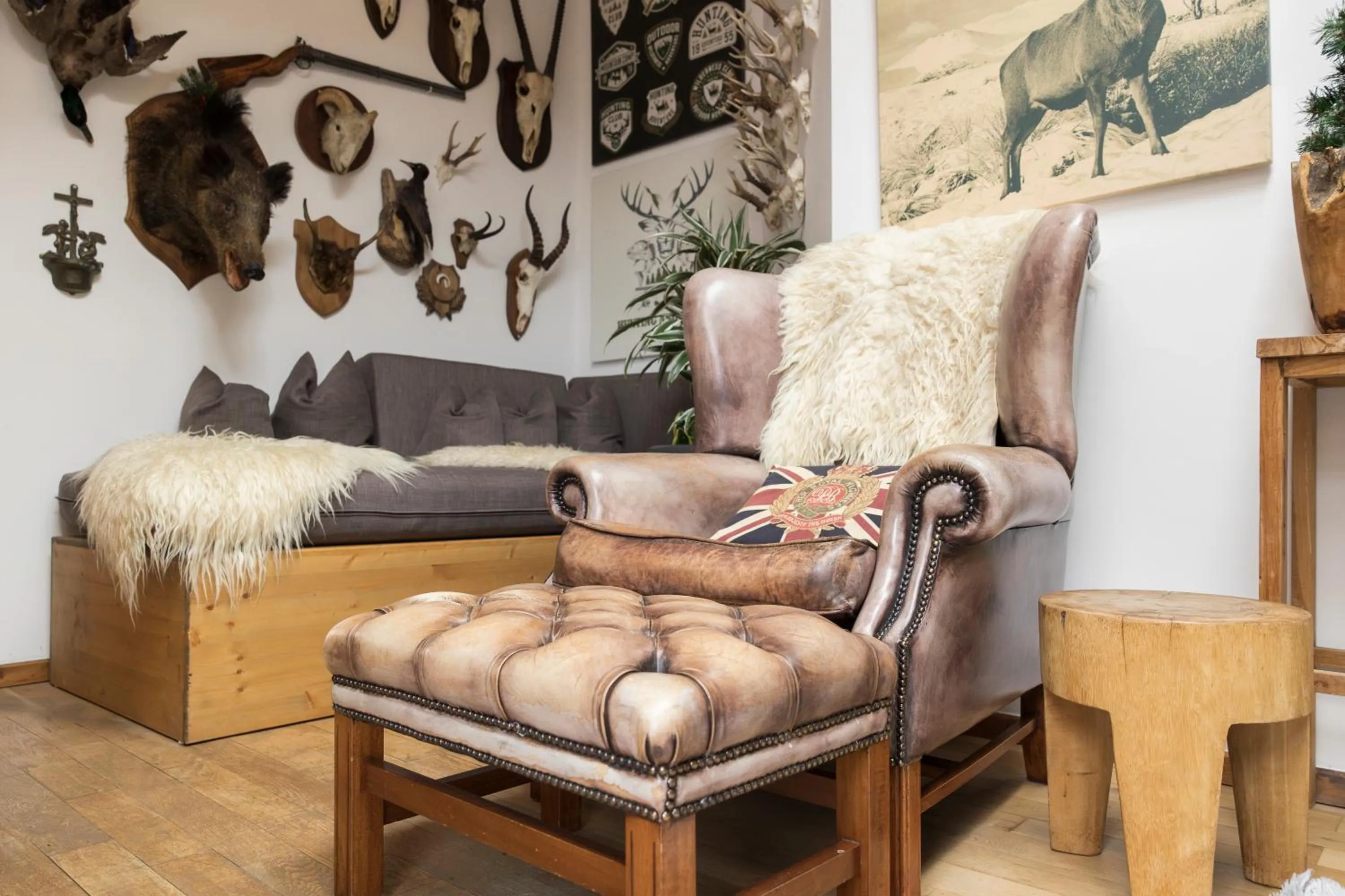 Living room in Aparthotel Herzblick GmbH