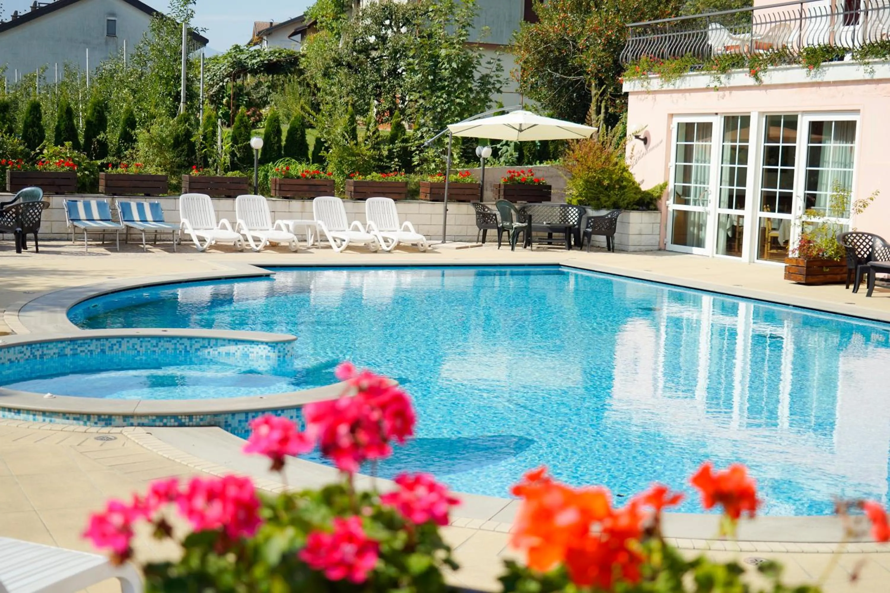 Swimming pool in Hotel Bellaria