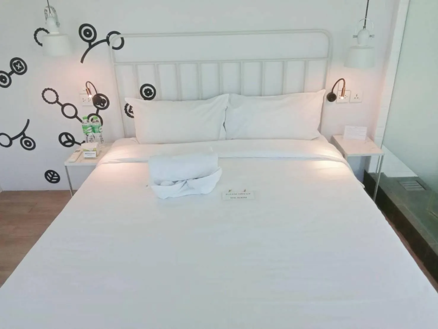 Bed in Bedspread Hostel