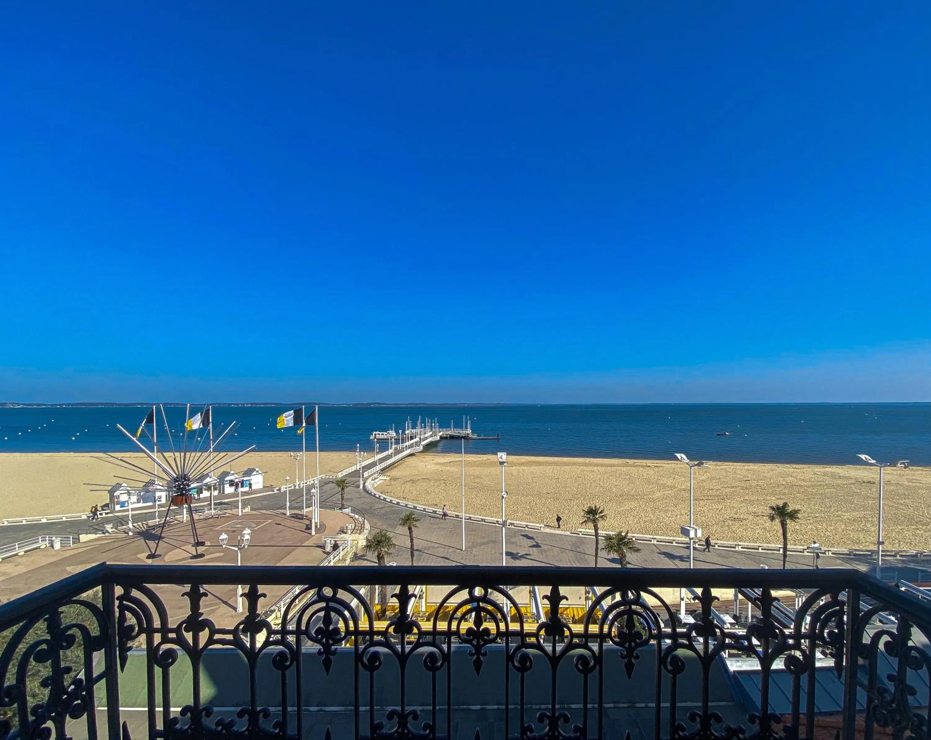 Balcony/Terrace in Grand Hôtel Richelieu