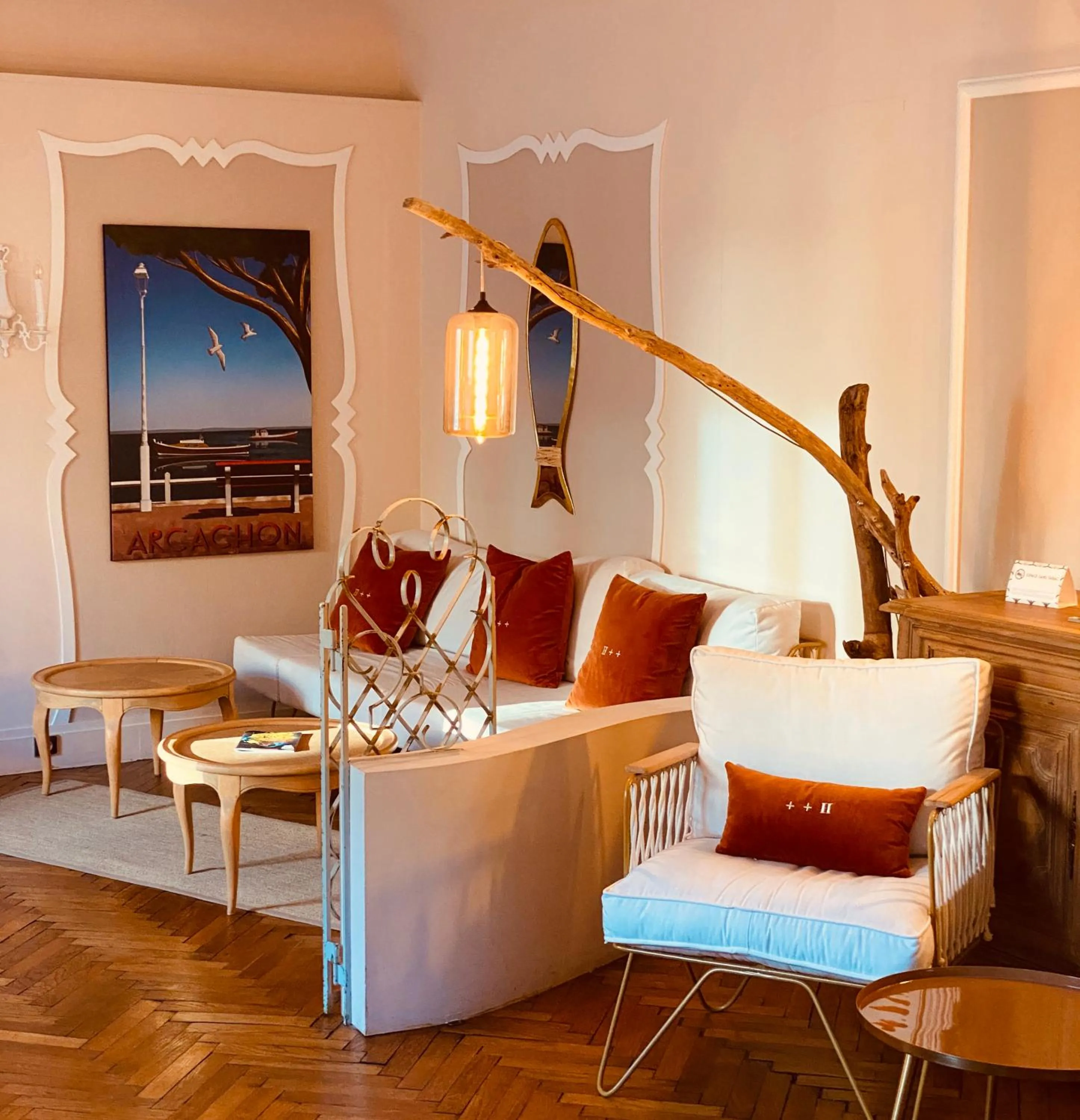 Living room in Grand Hôtel Richelieu