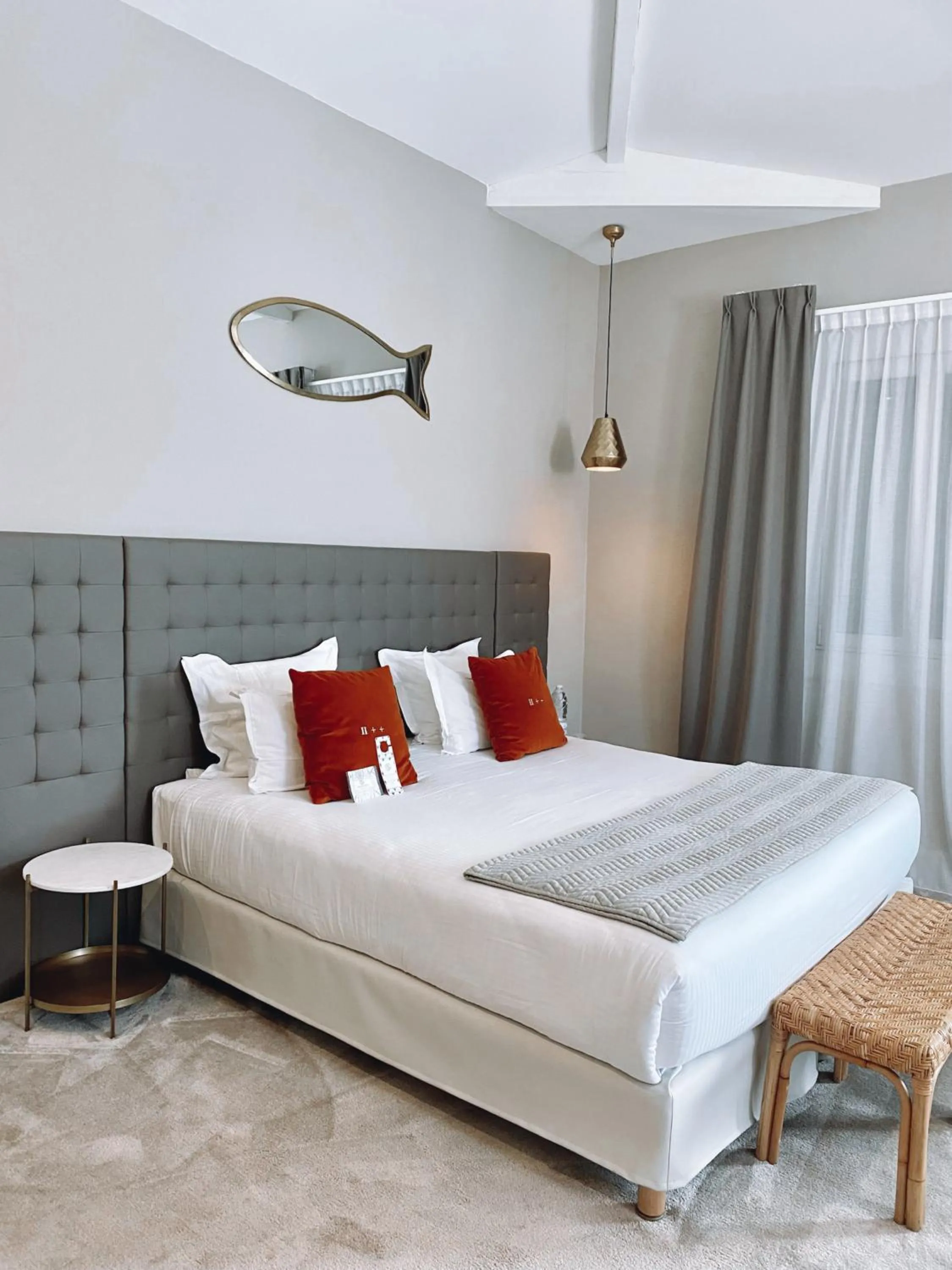 Bedroom, Bed in Grand Hôtel Richelieu