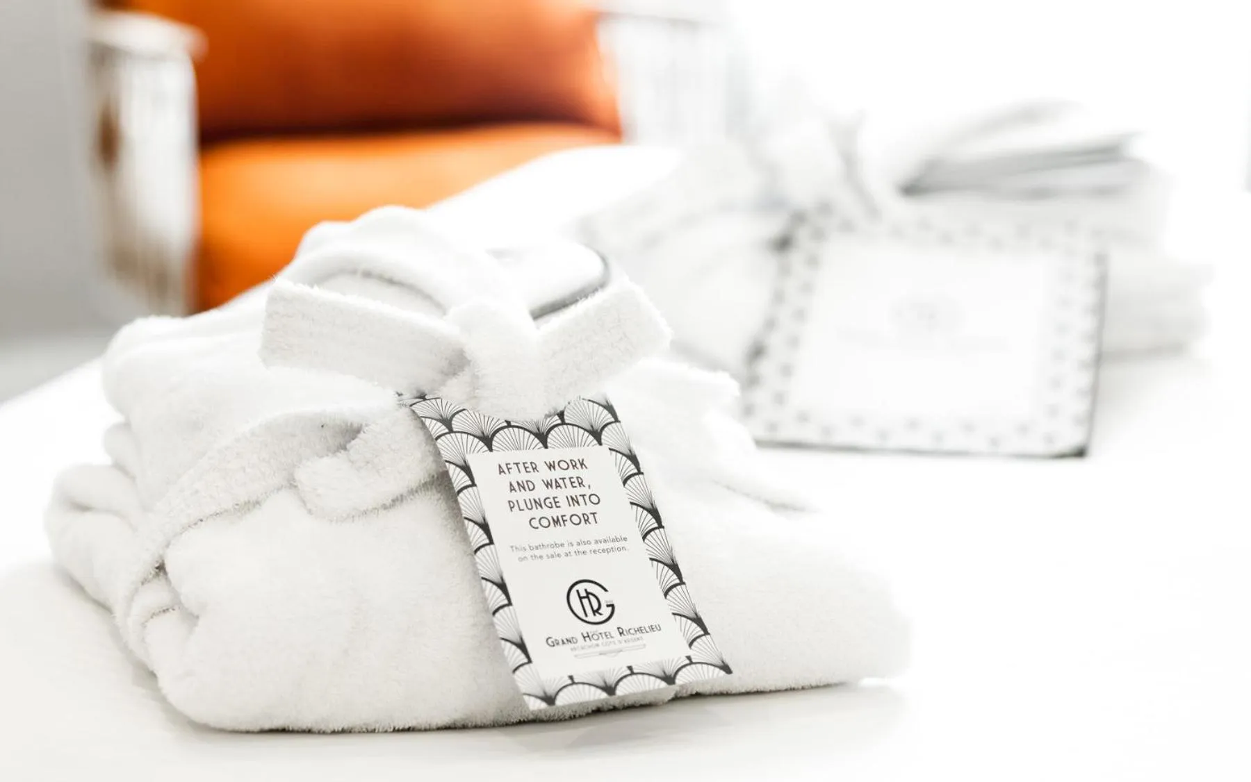 Decorative detail in Grand Hôtel Richelieu