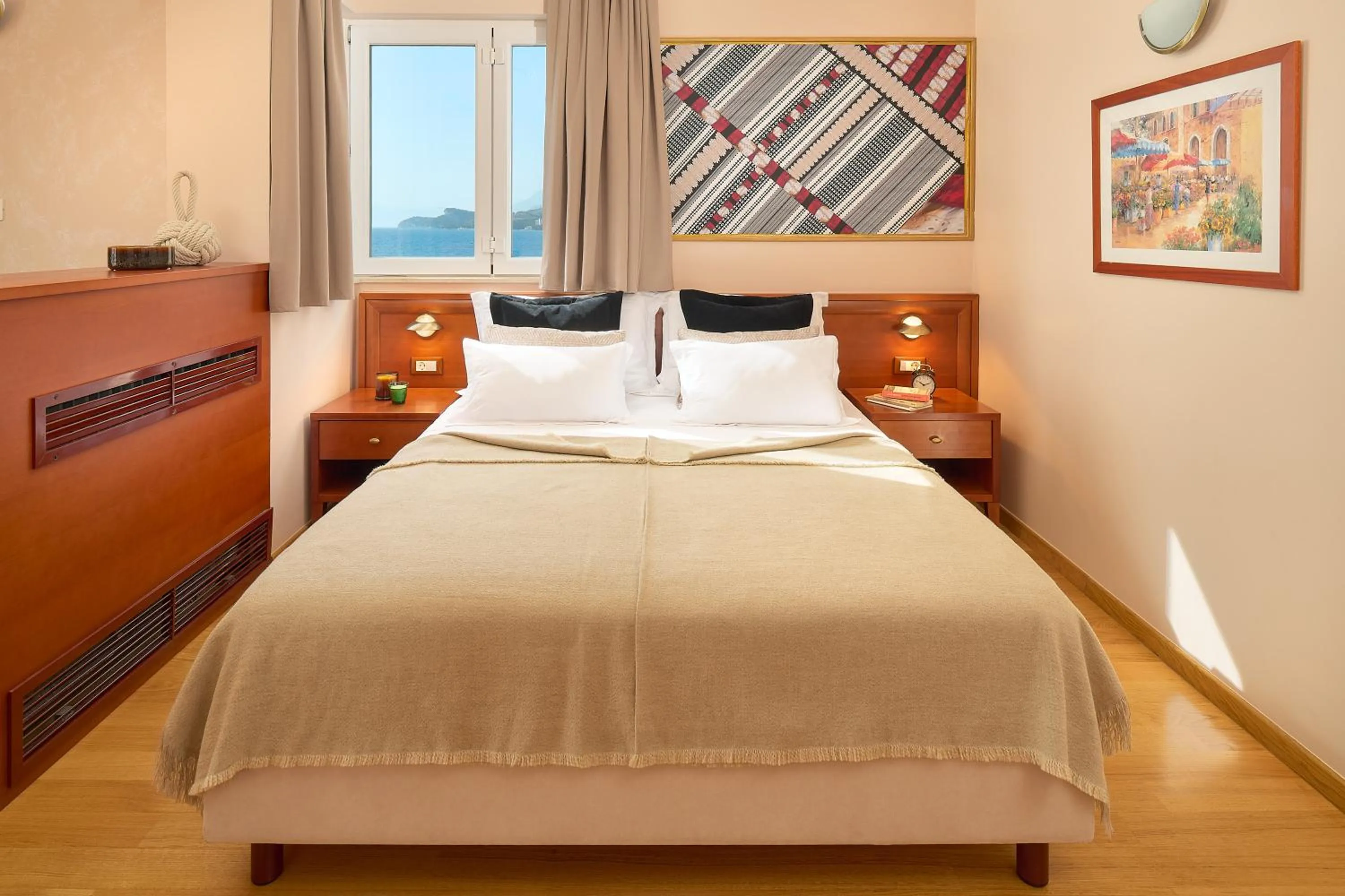 Bed in Villa Andrea