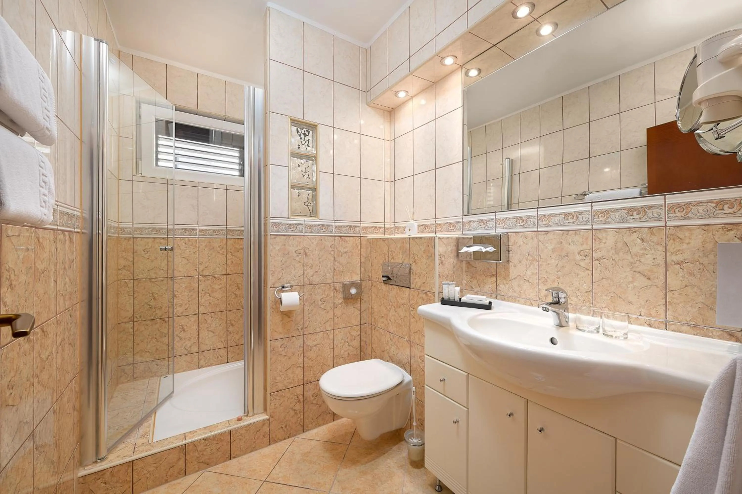 Shower in Villa Andrea