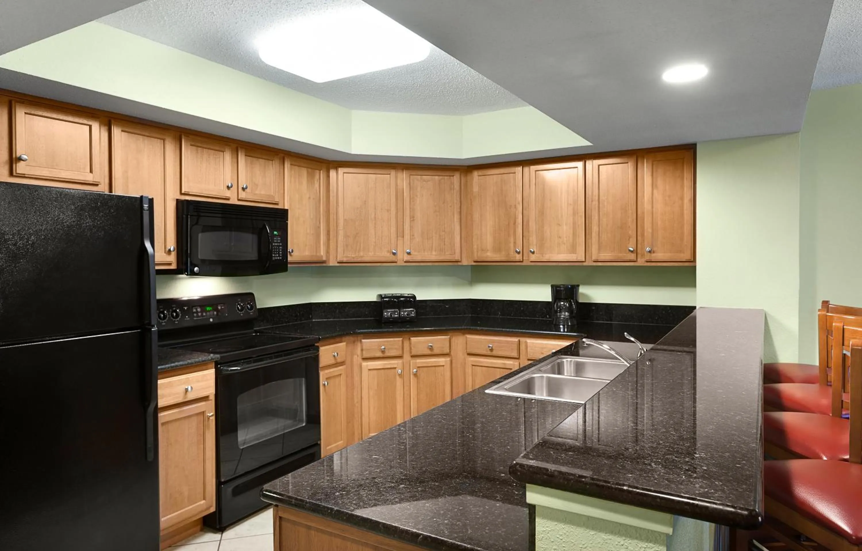 Kitchen or kitchenette in Bay View Resort Myrtle Beach