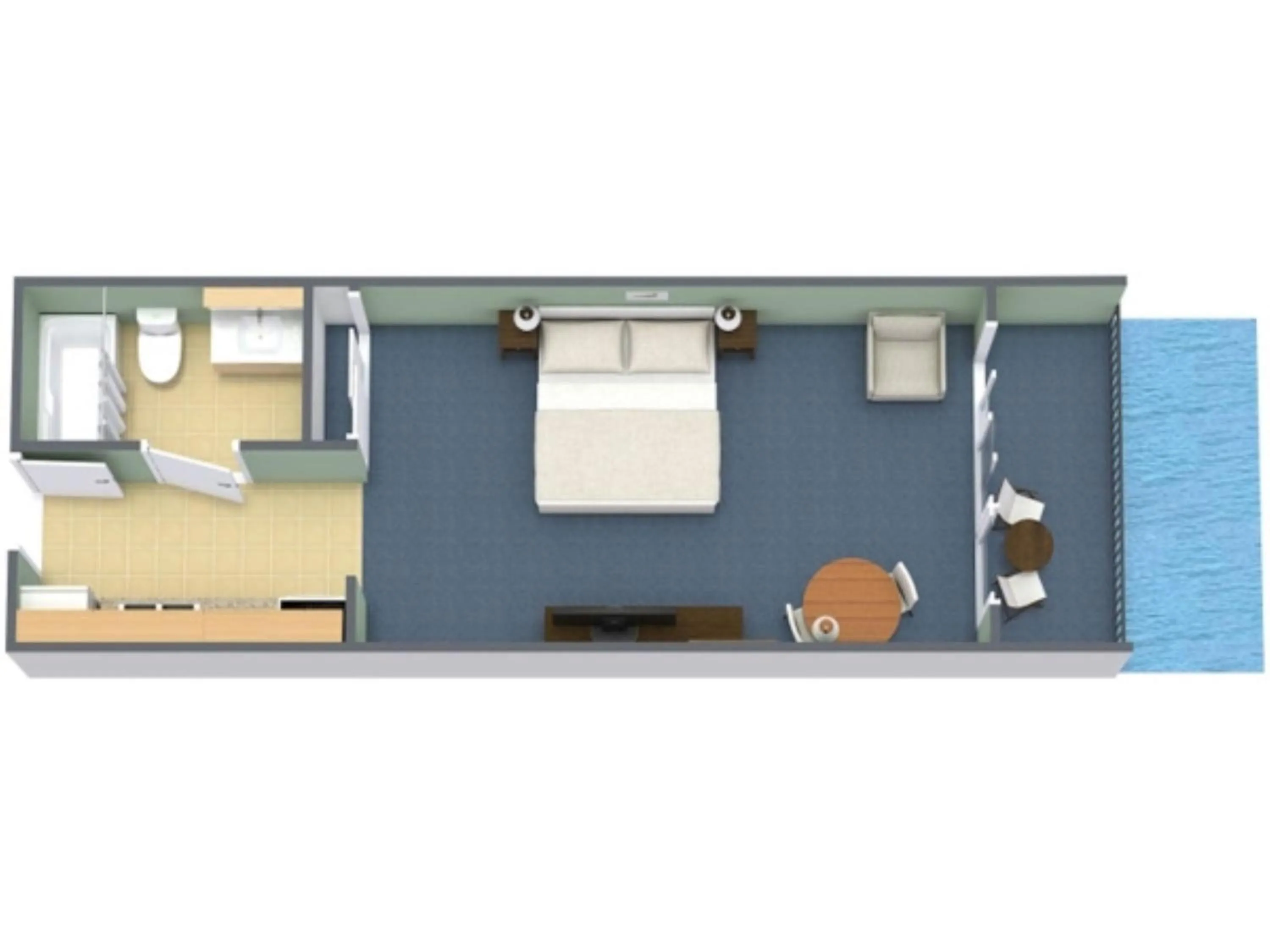 Floor plan in Compass Cove