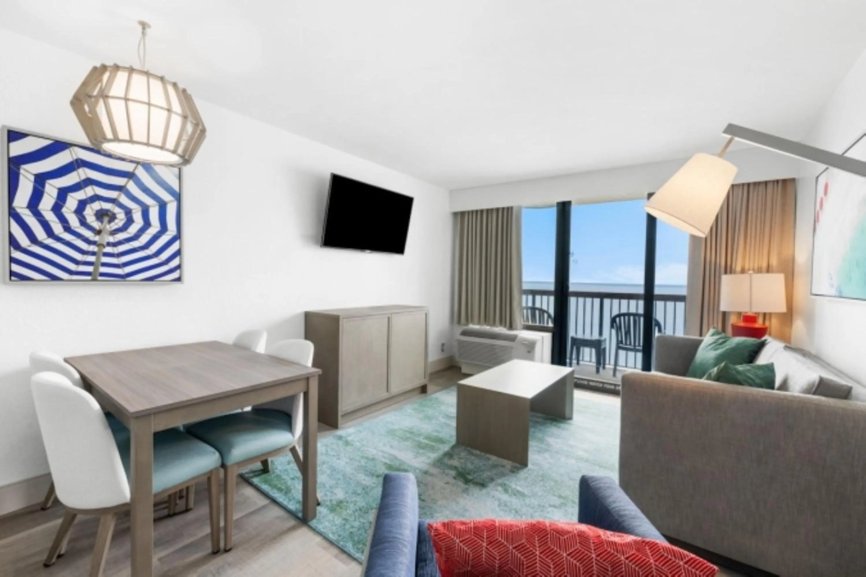 Living room in Compass Cove