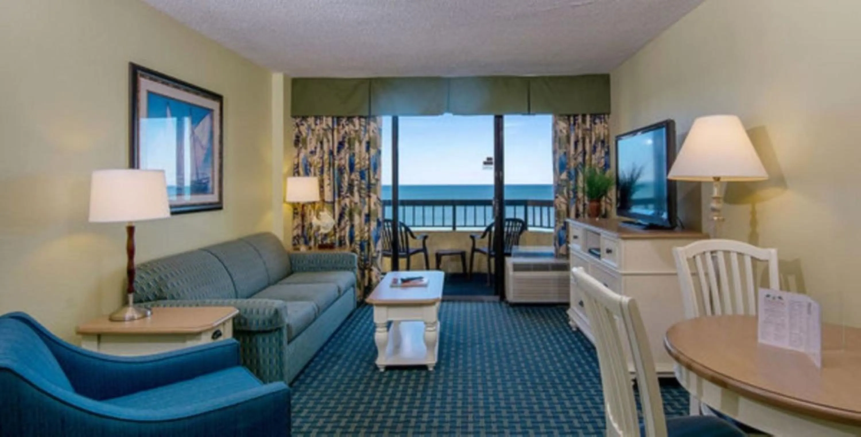 Living room in Compass Cove