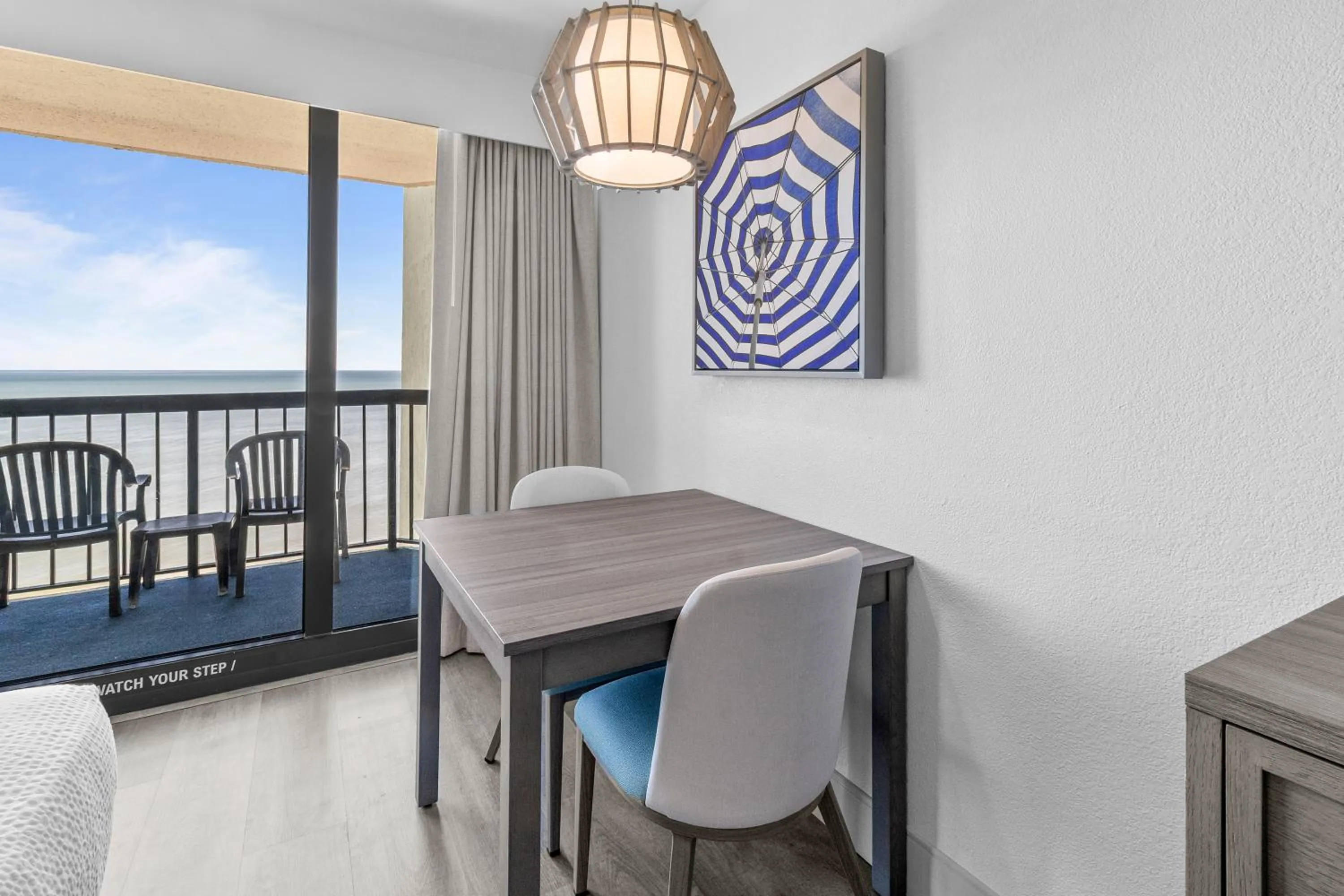 Dining area in Compass Cove