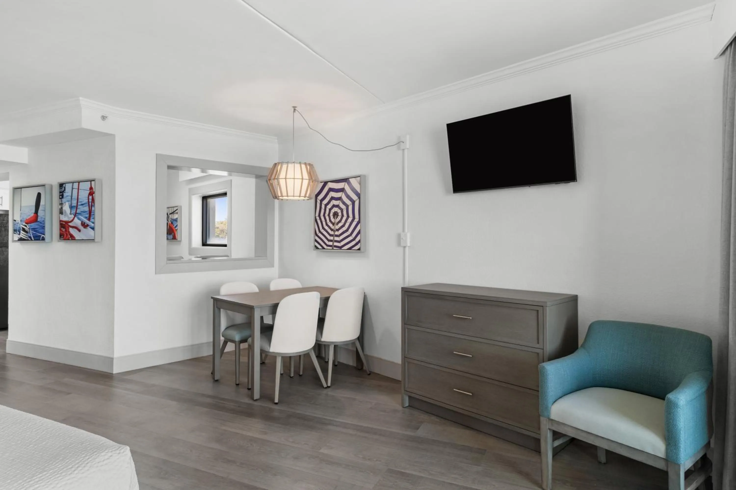 Living room in Compass Cove