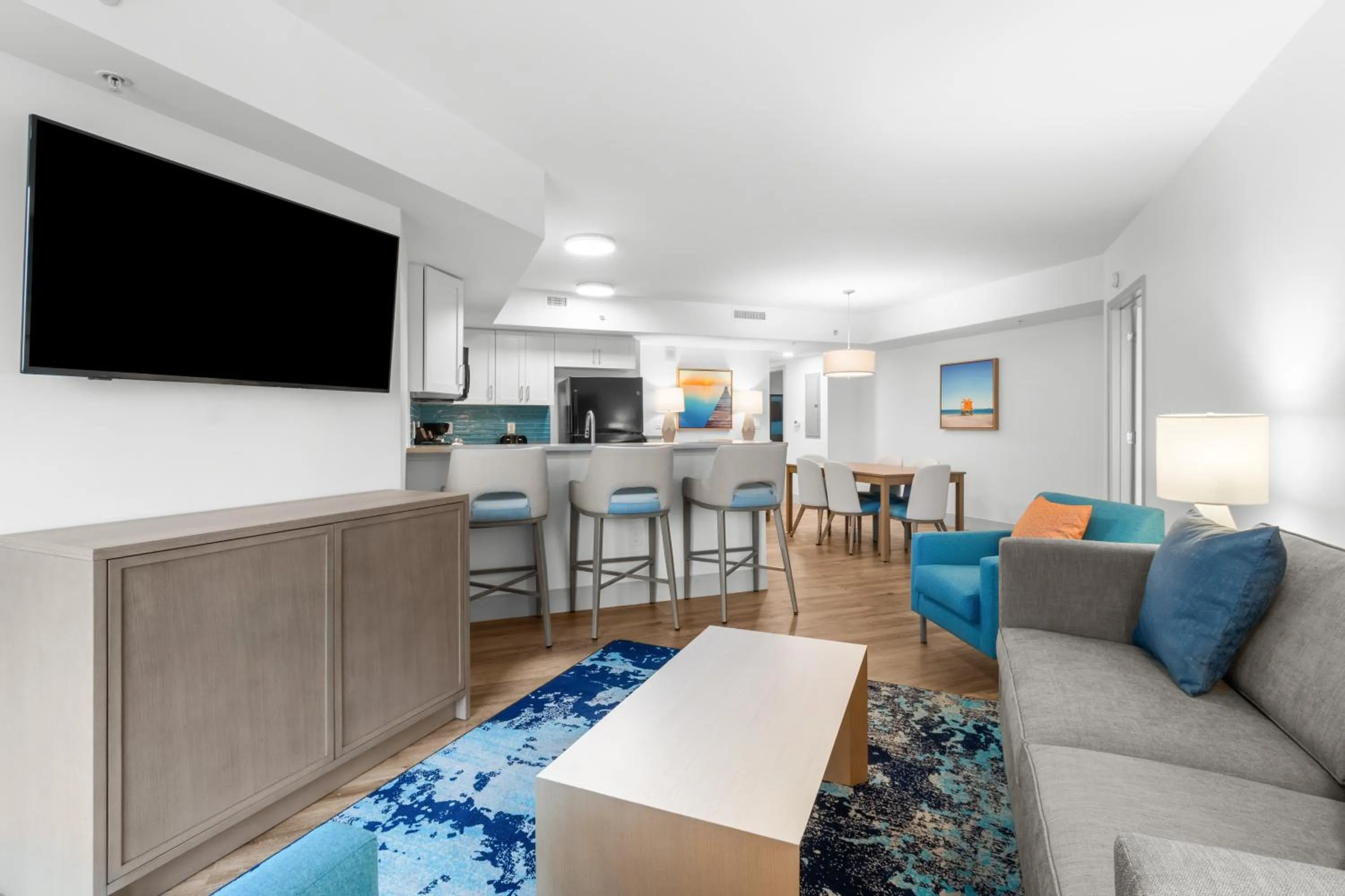 kitchen in Caribbean Resort Myrtle Beach