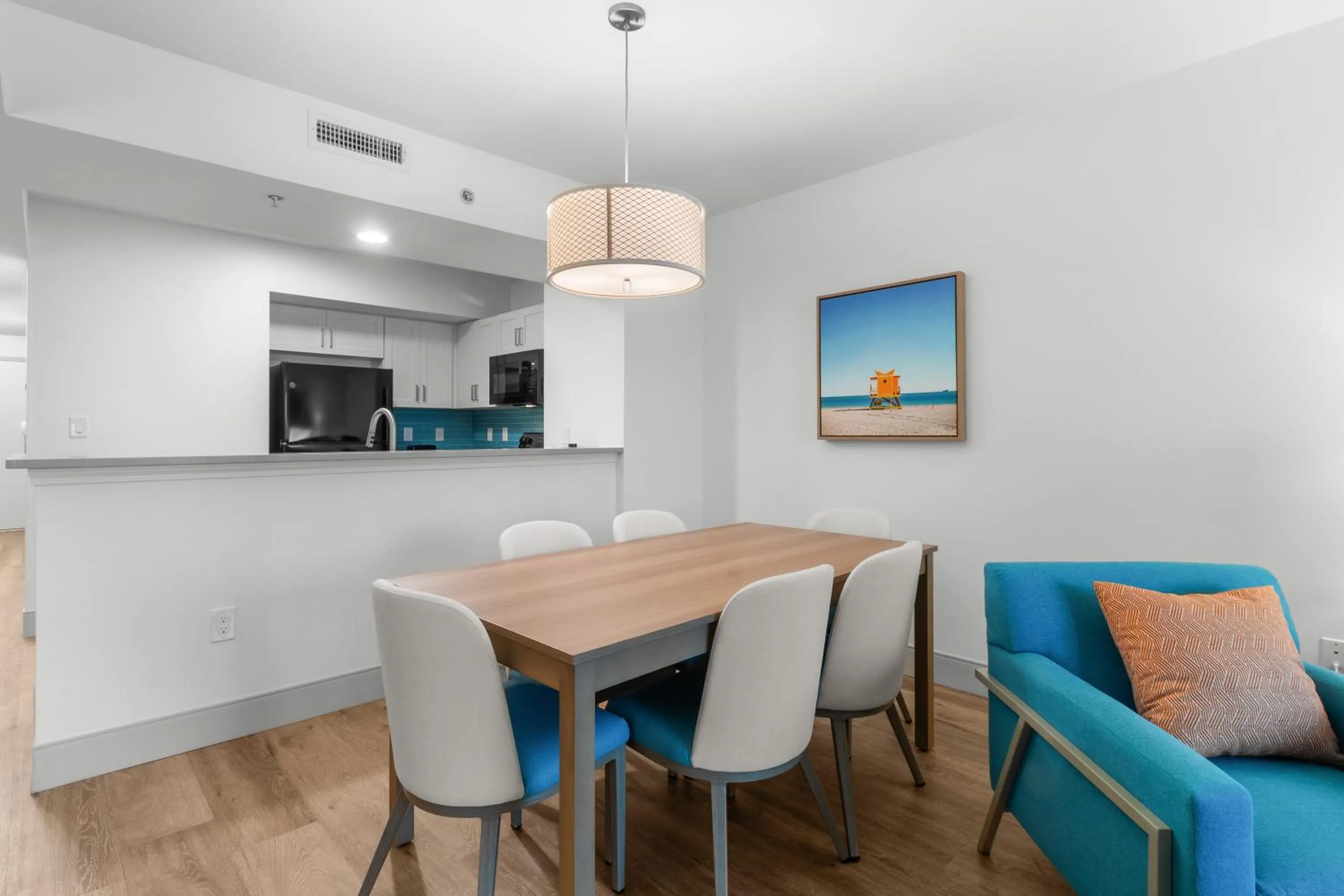 Seating area in Caribbean Resort Myrtle Beach