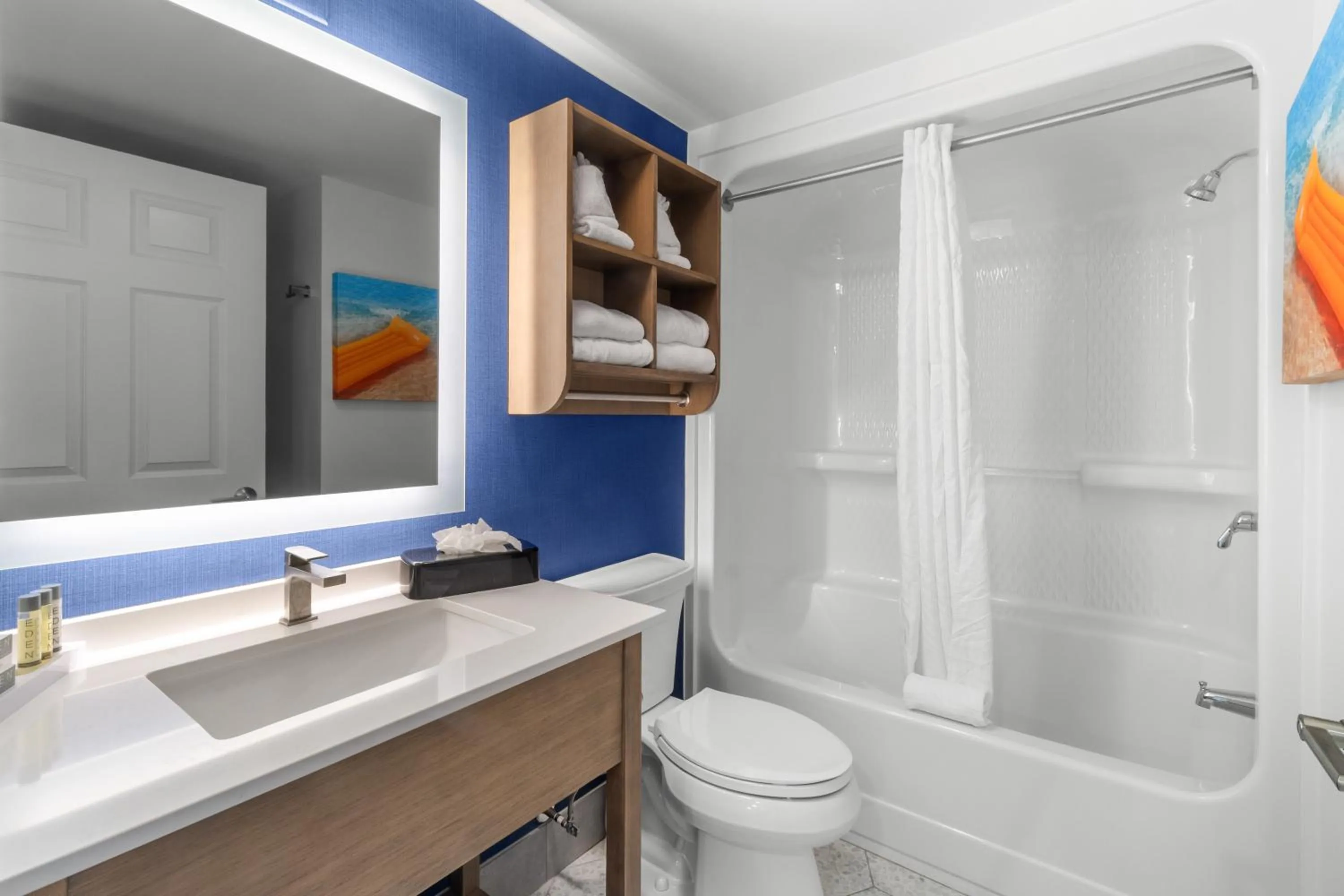 Bathroom in Caribbean Resort Myrtle Beach