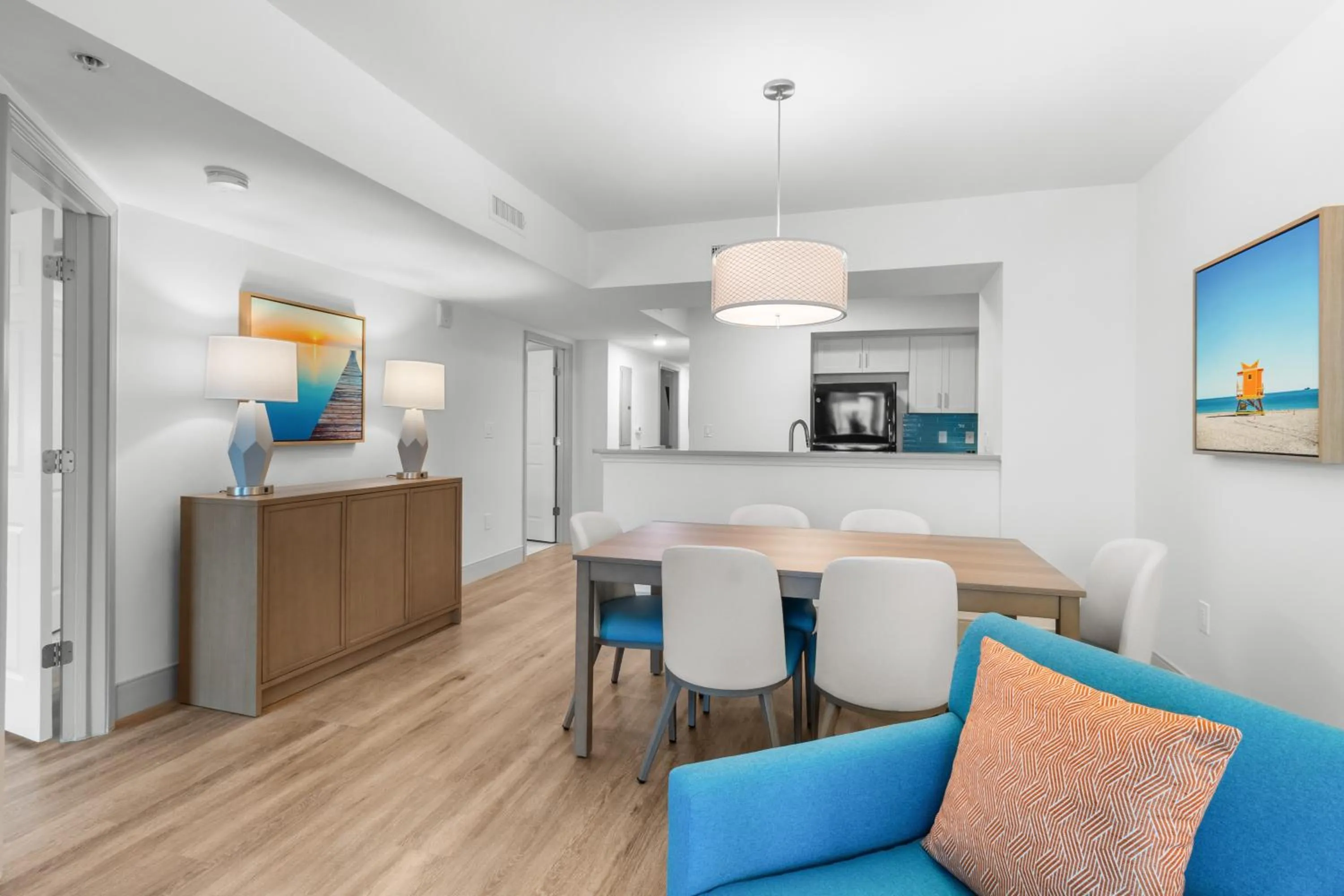 Living room in Caribbean Resort Myrtle Beach