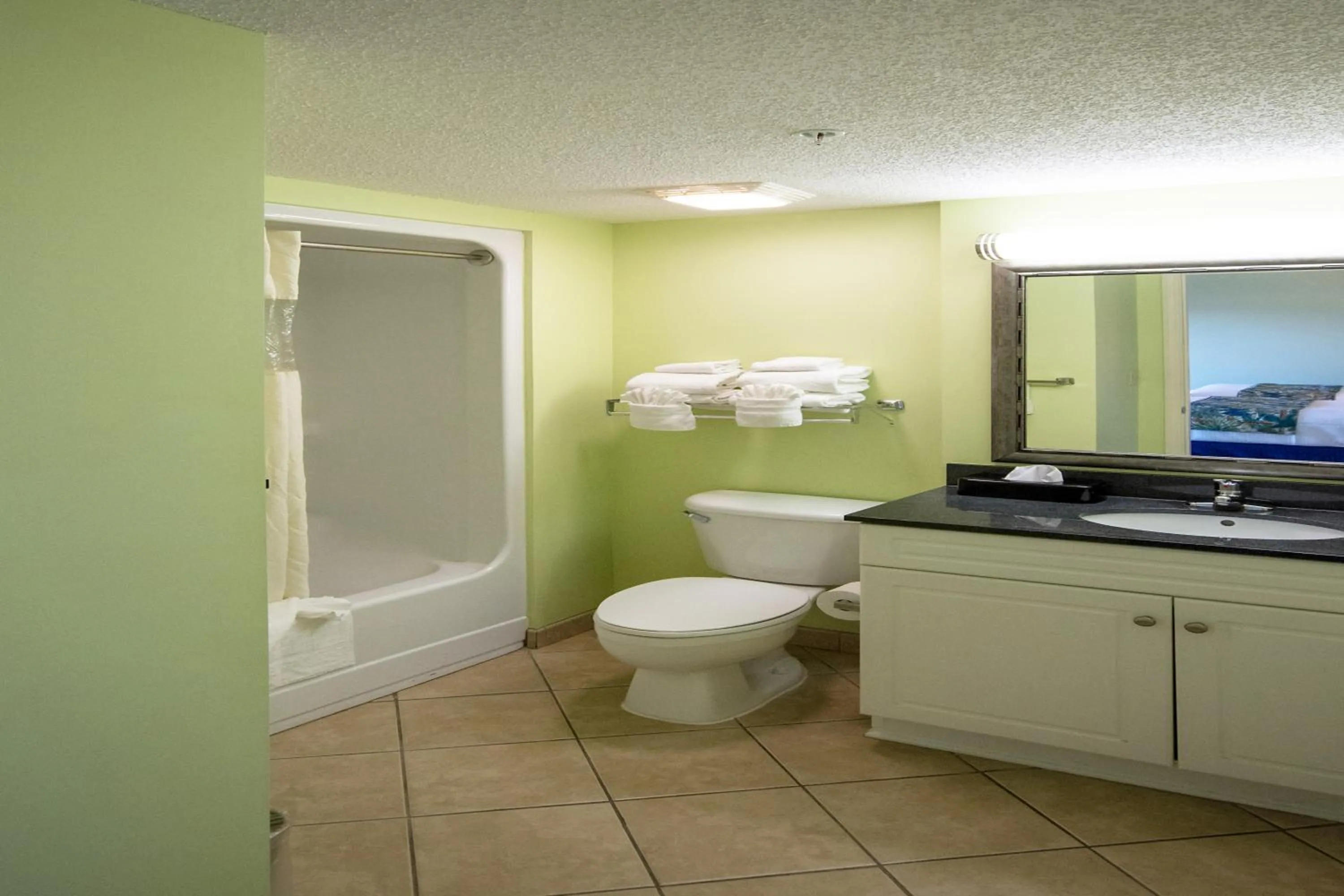 Bathroom in Caribbean Resort Myrtle Beach