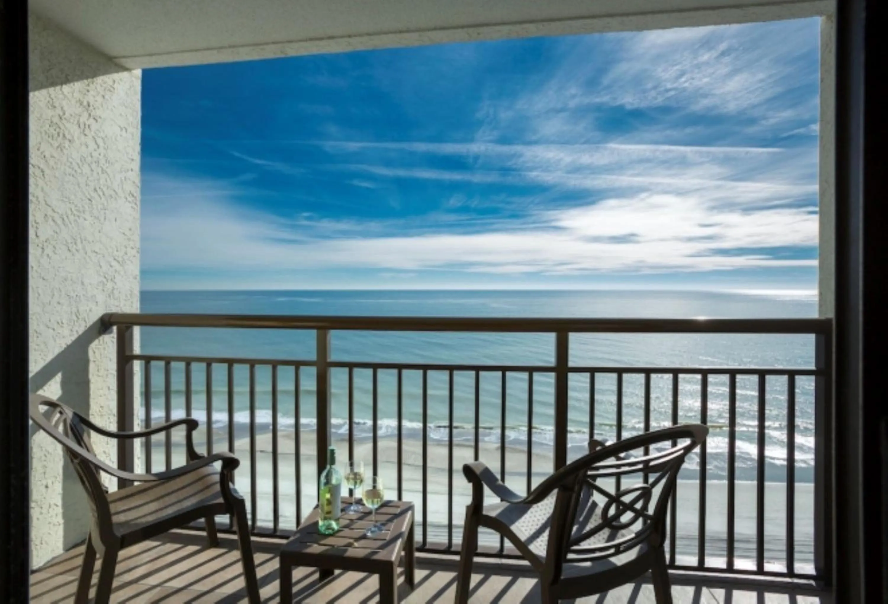 Balcony/Terrace in Caribbean Resort Myrtle Beach