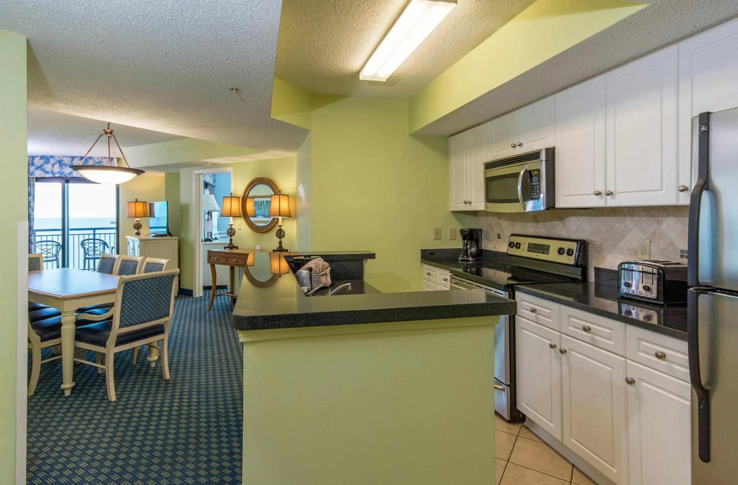 Kitchen or kitchenette in Caribbean Resort Myrtle Beach