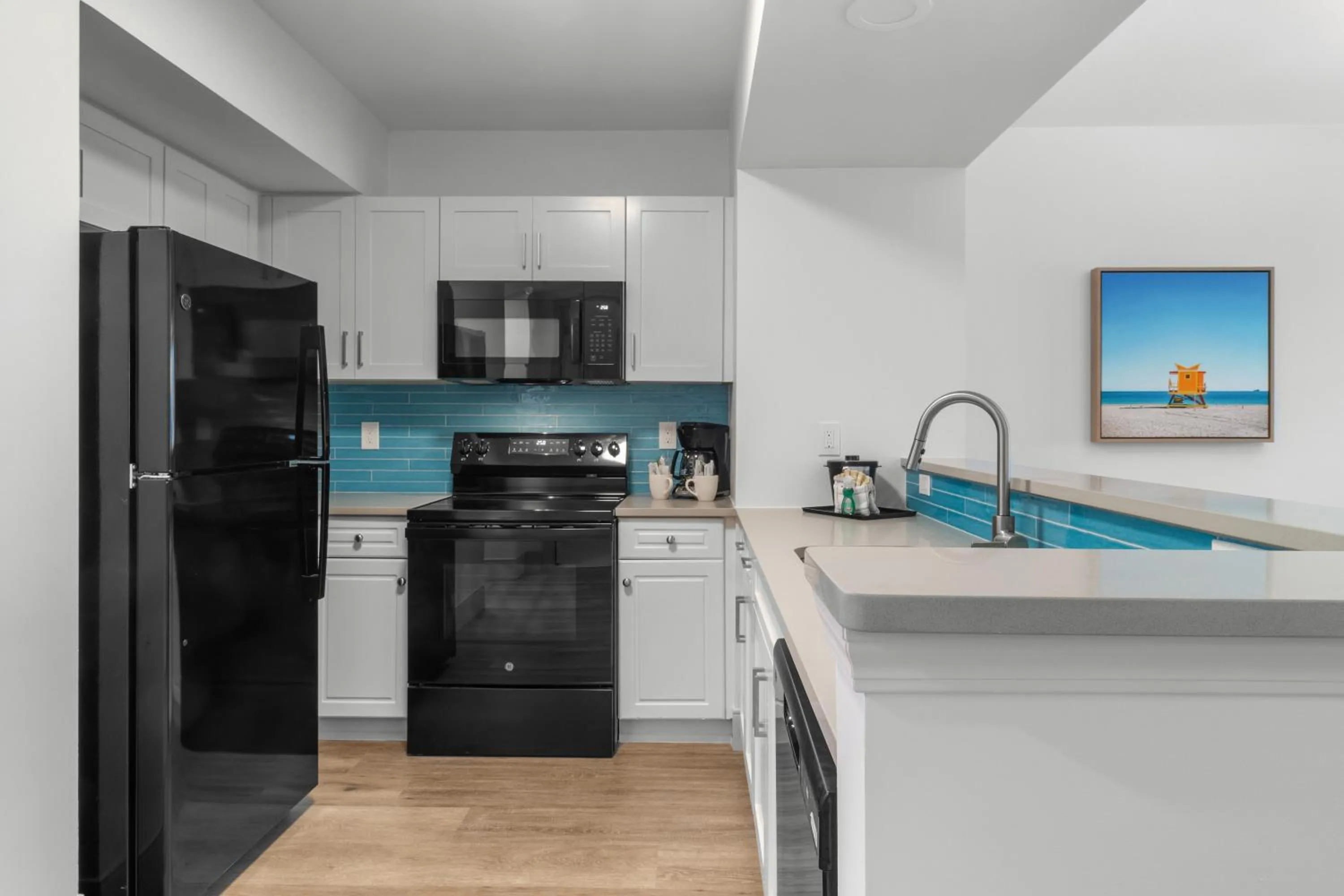 Kitchen or kitchenette in Caribbean Resort Myrtle Beach