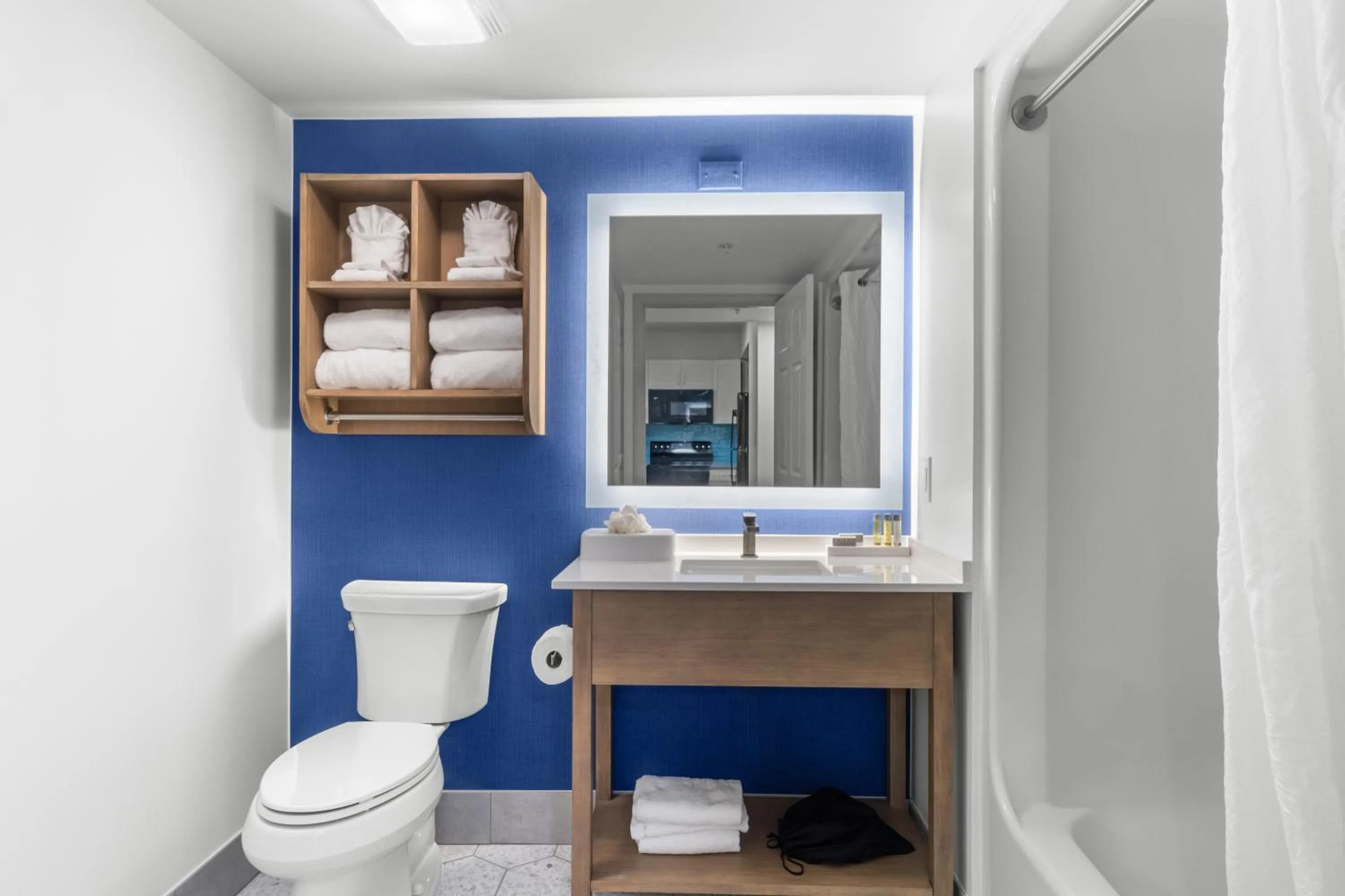 Bathroom in Caribbean Resort Myrtle Beach