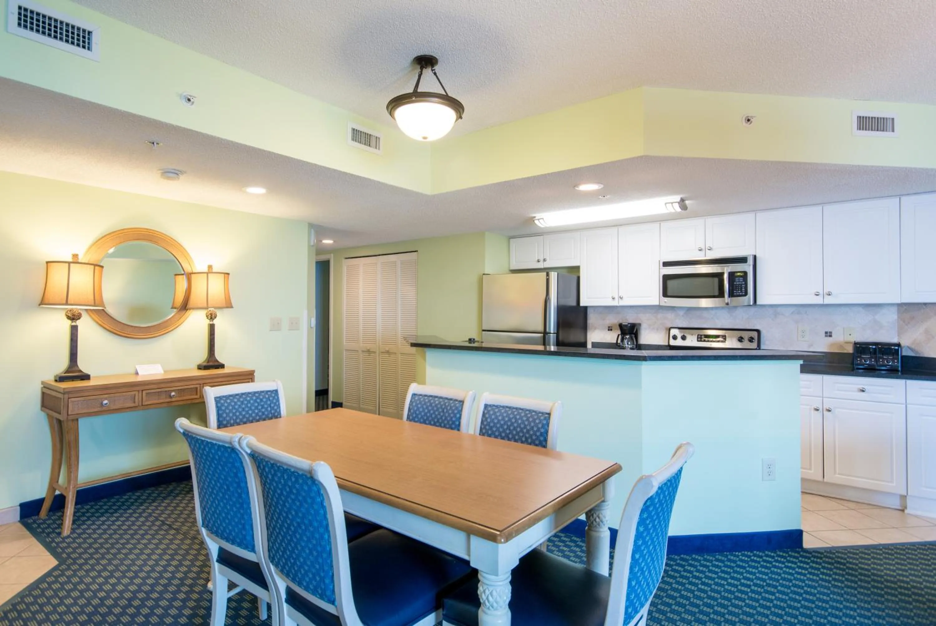Kitchen or kitchenette in Caribbean Resort Myrtle Beach