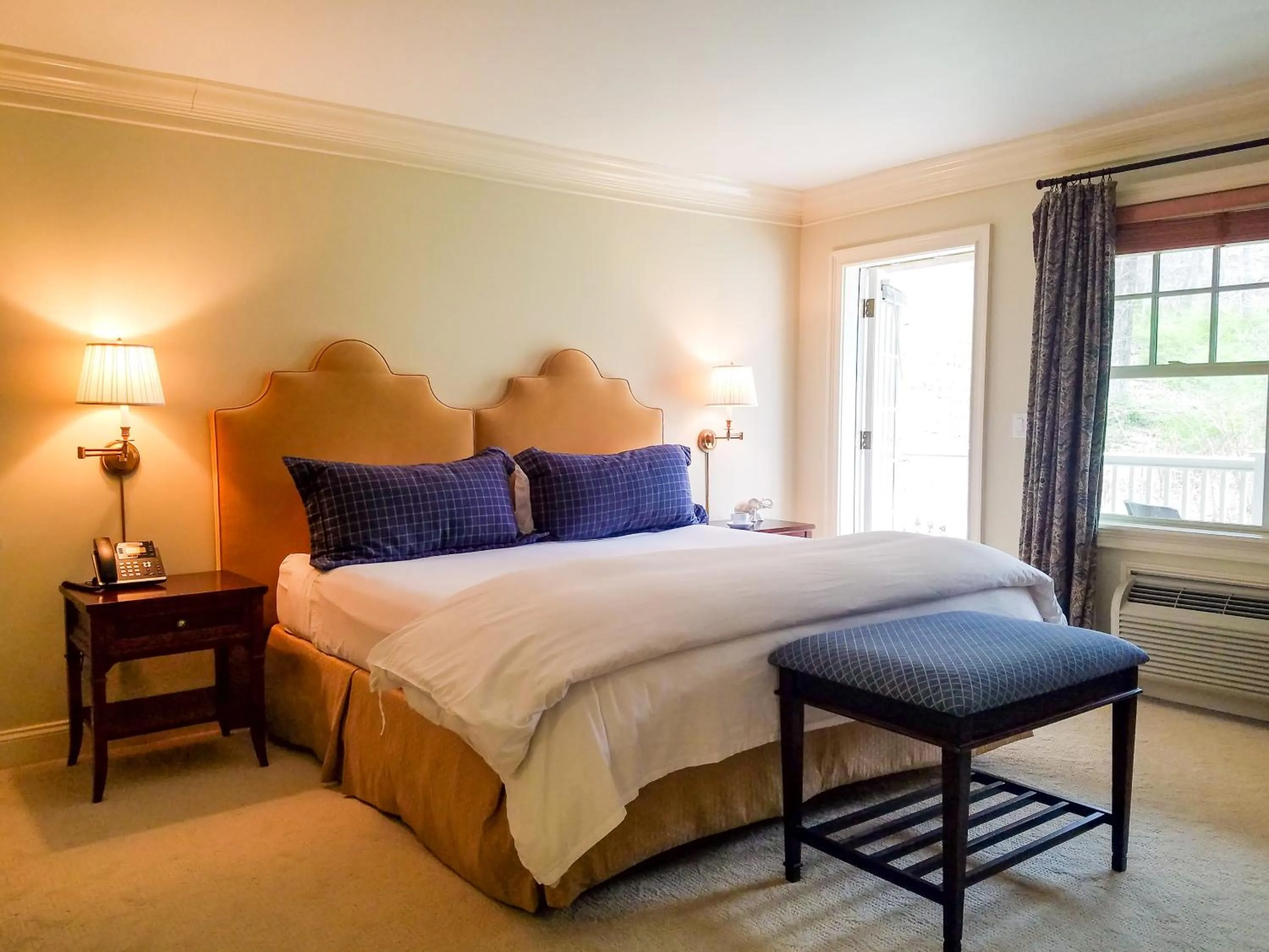 Bed in Copper Beech Inn