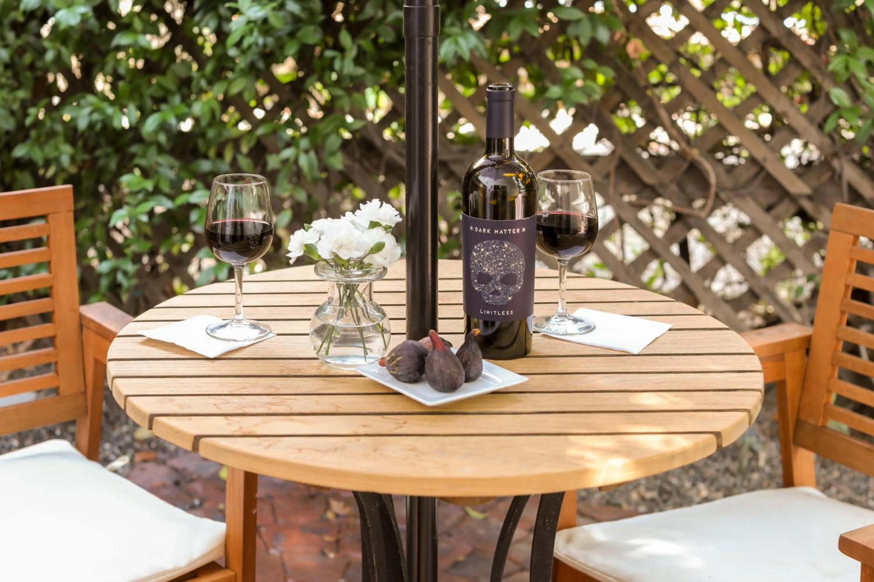 Patio in Inn St Helena