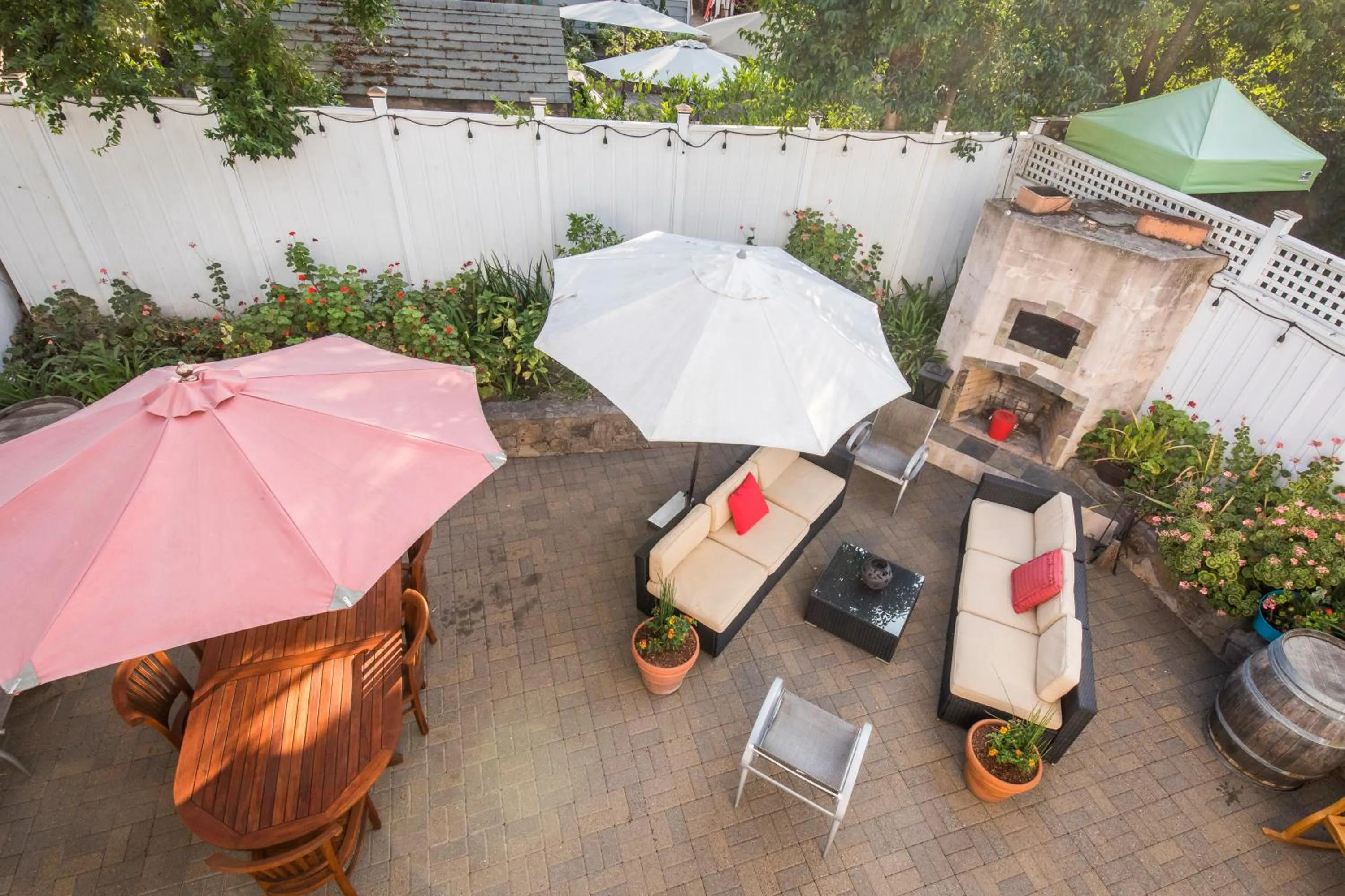 Patio in Inn St Helena