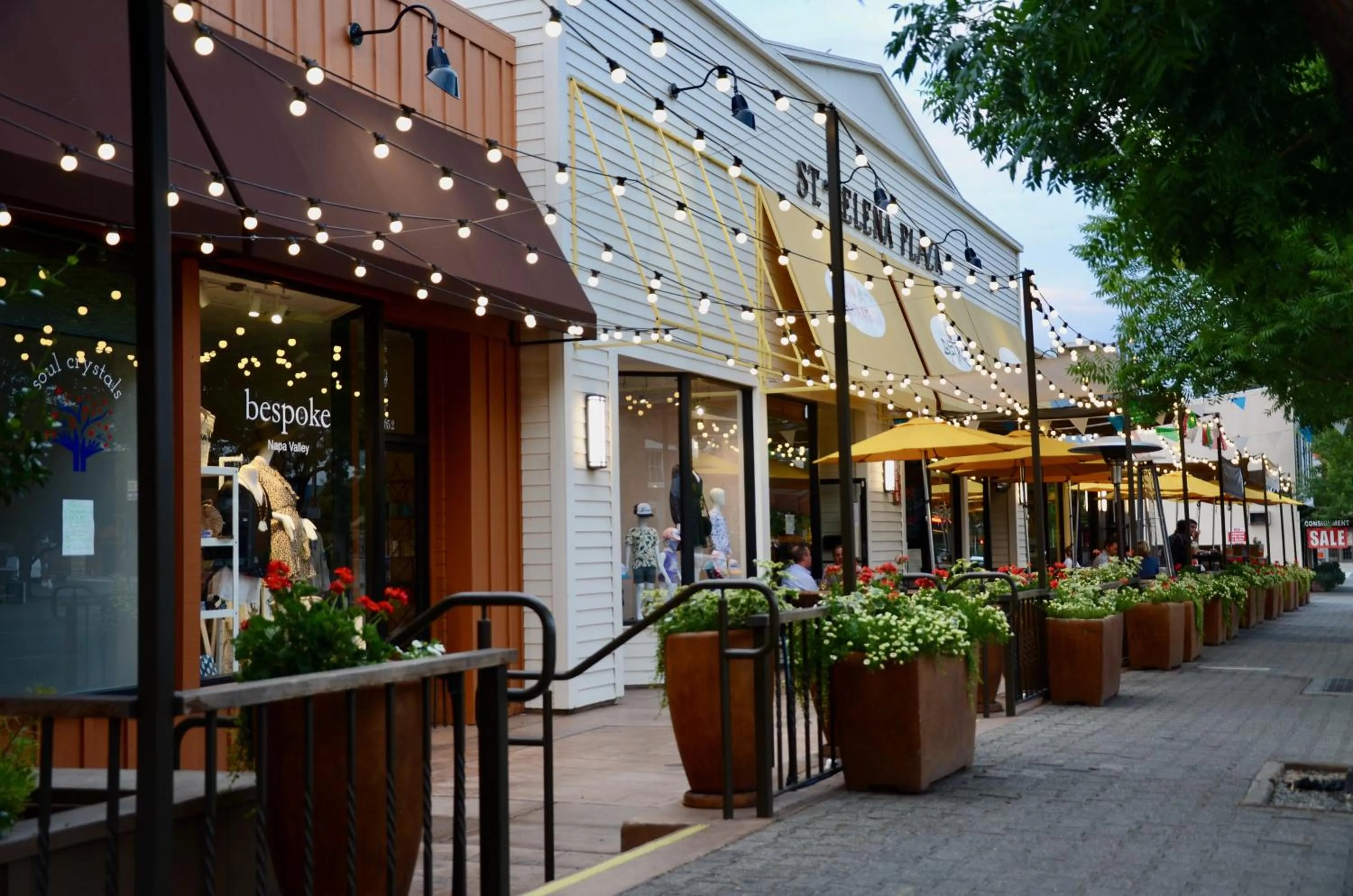 City view in Inn St Helena