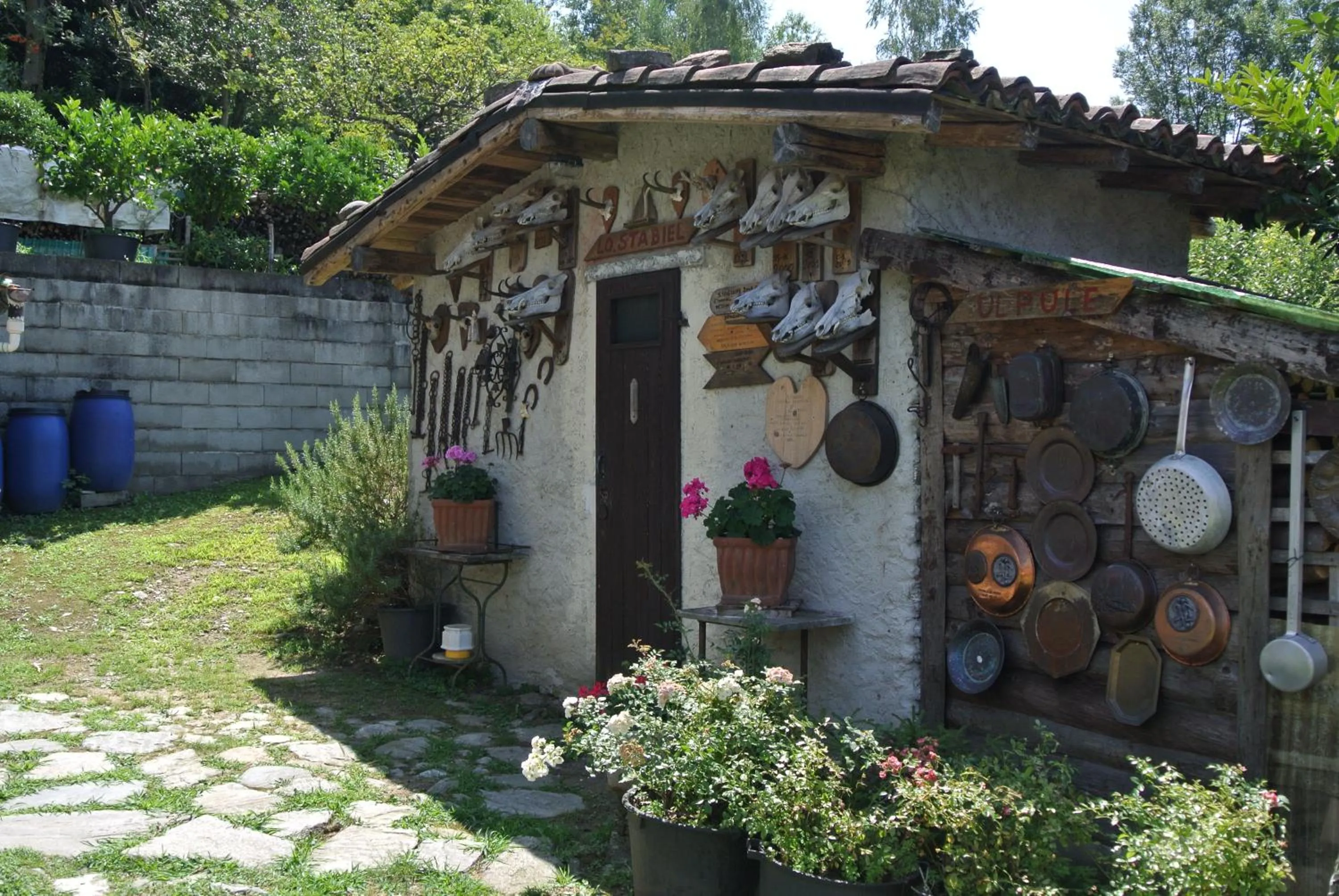 Garden in Al Rost B&B