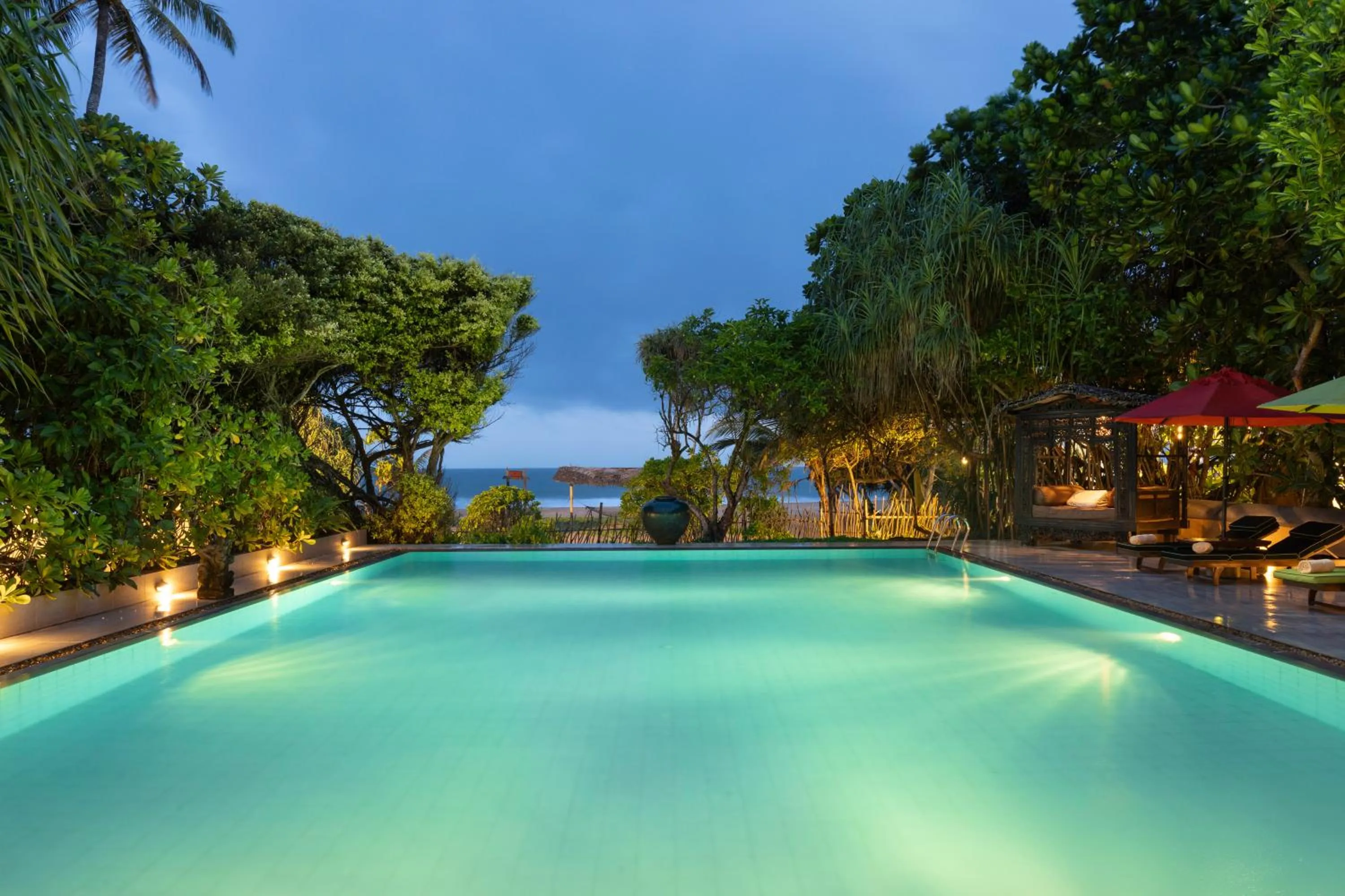 Swimming pool in Aditya Resort