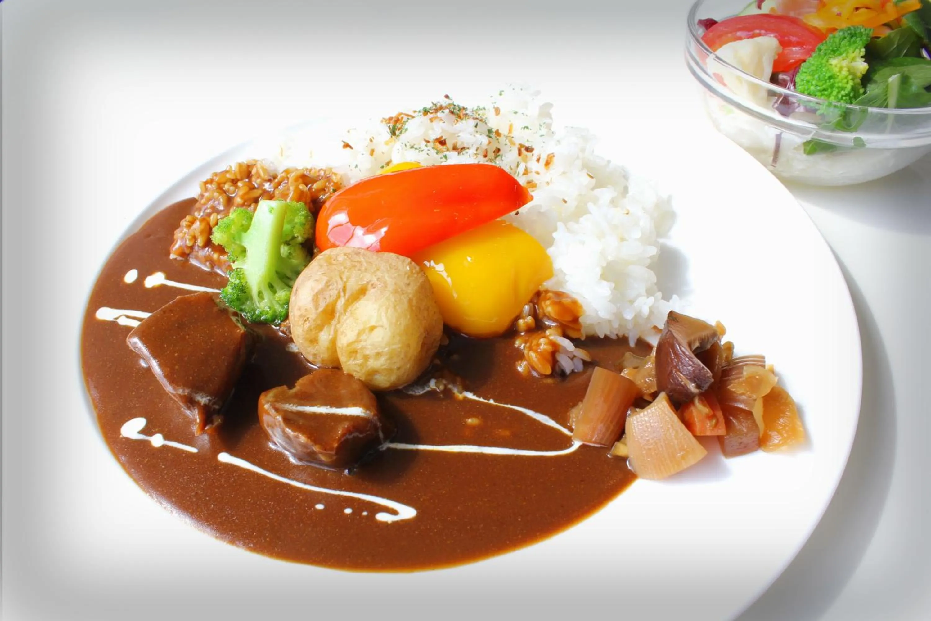 Food close-up in Furano Natulux Hotel