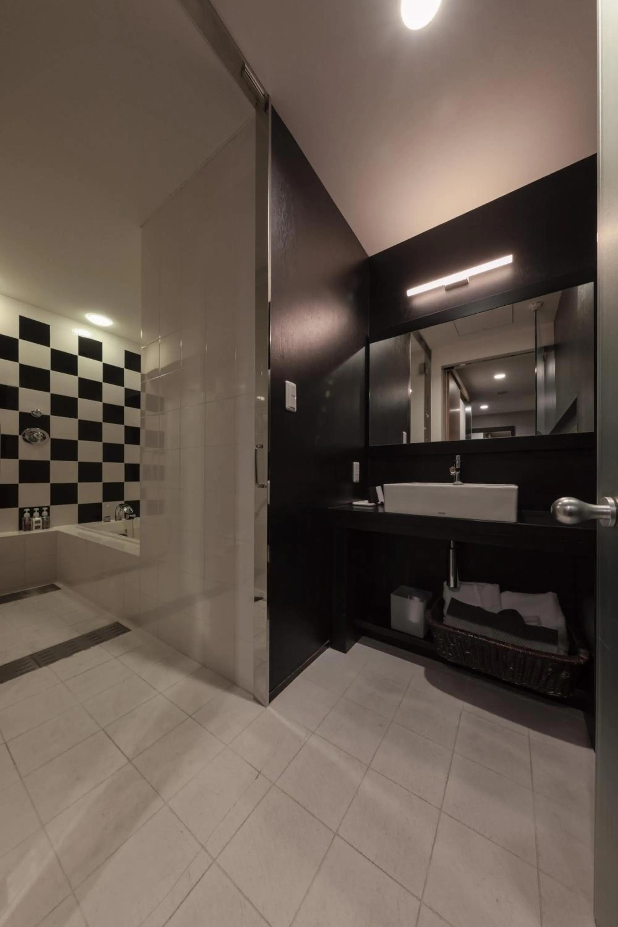 Bathroom in Furano Natulux Hotel