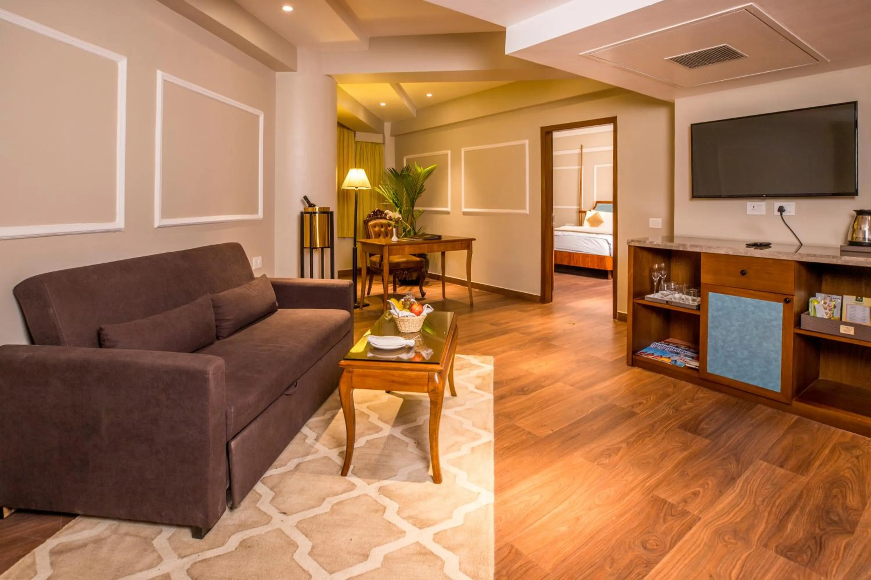 Living room in Hotel Swosti Premium Bhubaneswar